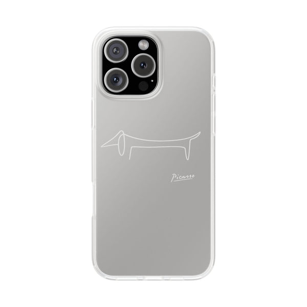 Dein treuer Begleiter – in der Hand, immer mit einem Hauch von Kunstgeschichte. weißer druck – Lustiges Phone Case | True Insights – Bild 1