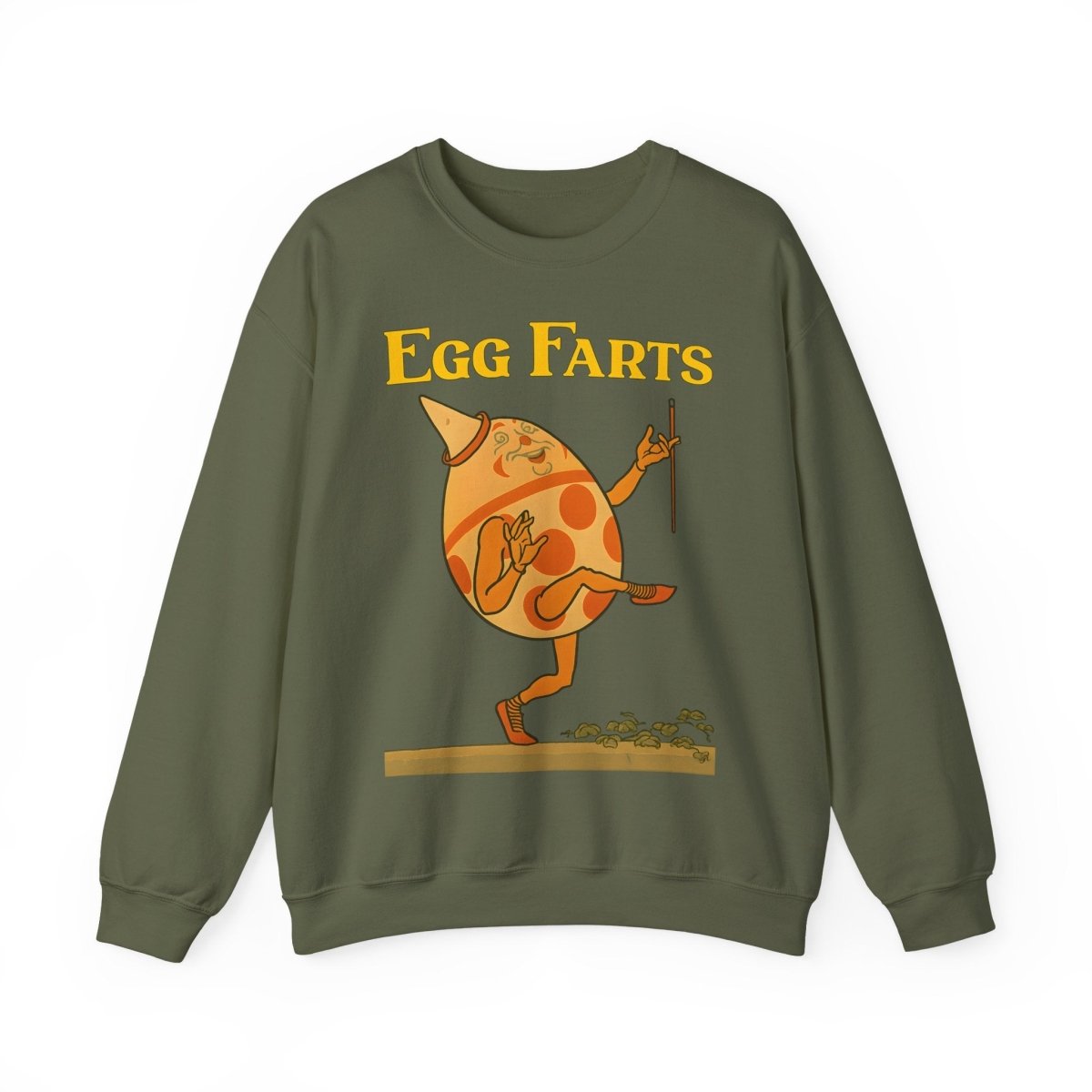 Sweatshirt – Egg Farts – Surreale Eleganz mit einem Hauch Absurdität | True Insights Design mit Humor