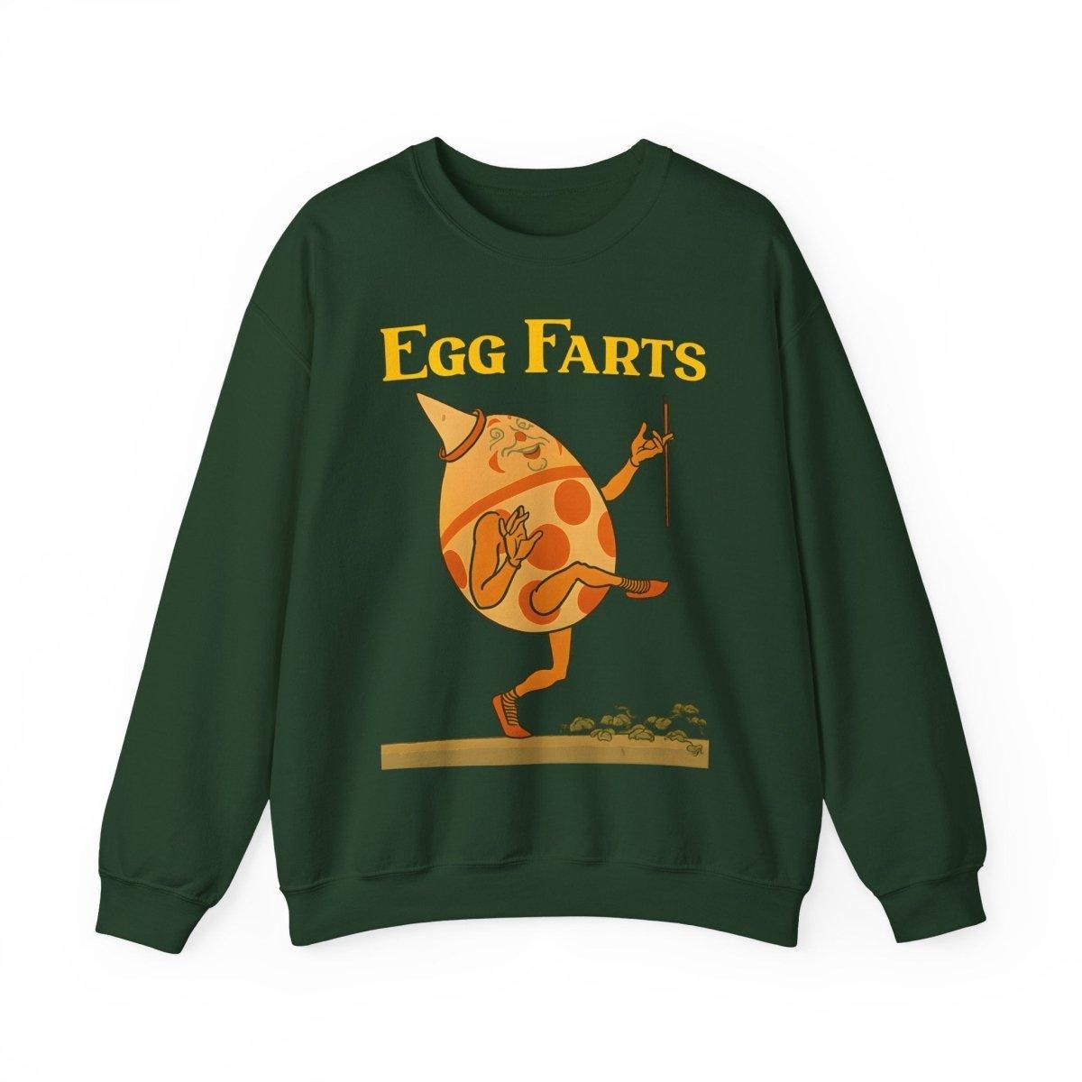 Sweatshirt – Egg Farts – Surreale Eleganz mit einem Hauch Absurdität | True Insights Design mit Humor