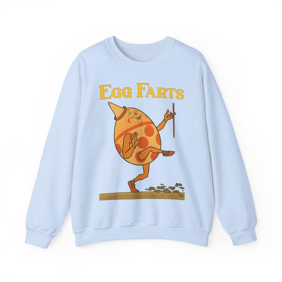 Sweatshirt – Egg Farts – Surreale Eleganz mit einem Hauch Absurdität | True Insights Design mit Humor