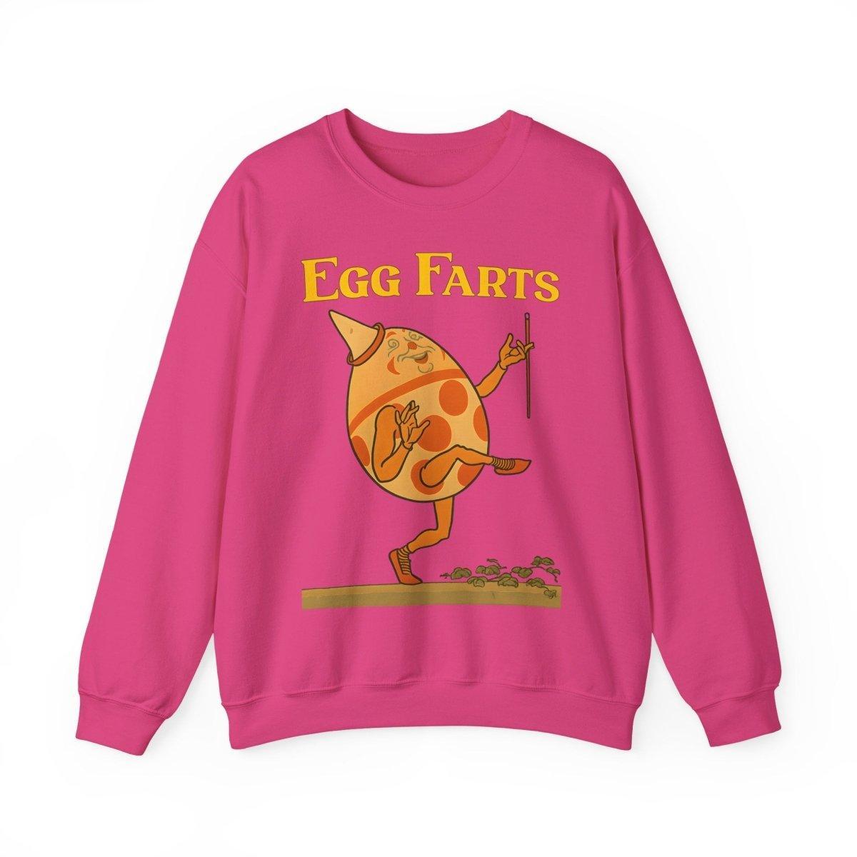 Sweatshirt – Egg Farts – Surreale Eleganz mit einem Hauch Absurdität | True Insights Design mit Humor
