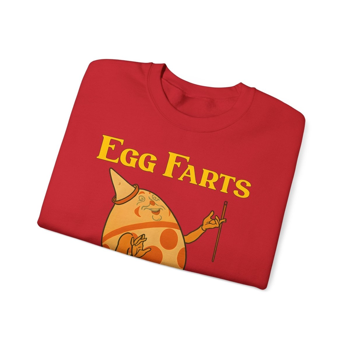 Sweatshirt – Egg Farts – Surreale Eleganz mit einem Hauch Absurdität | True Insights Design mit Humor