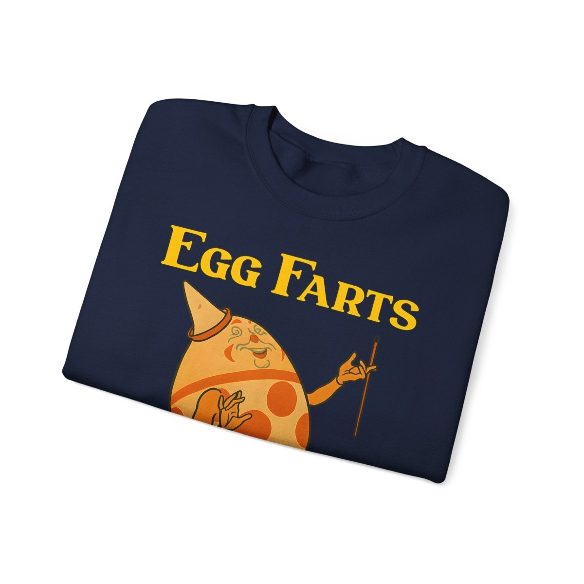 Sweatshirt – Egg Farts – Surreale Eleganz mit einem Hauch Absurdität | True Insights Design mit Humor