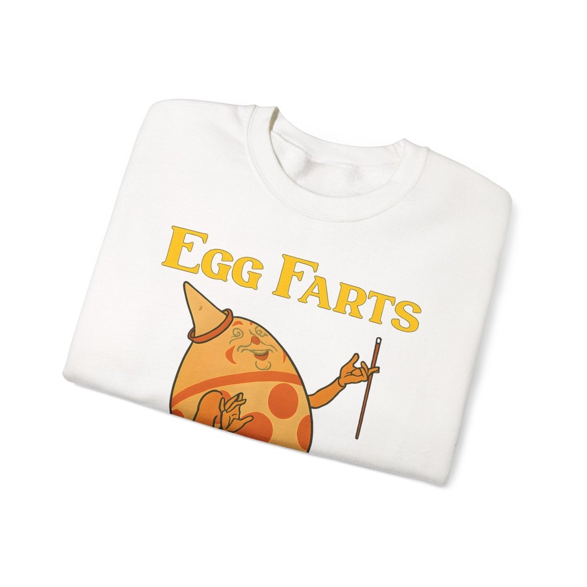 Sweatshirt – Egg Farts – Surreale Eleganz mit einem Hauch Absurdität | True Insights Design mit Humor