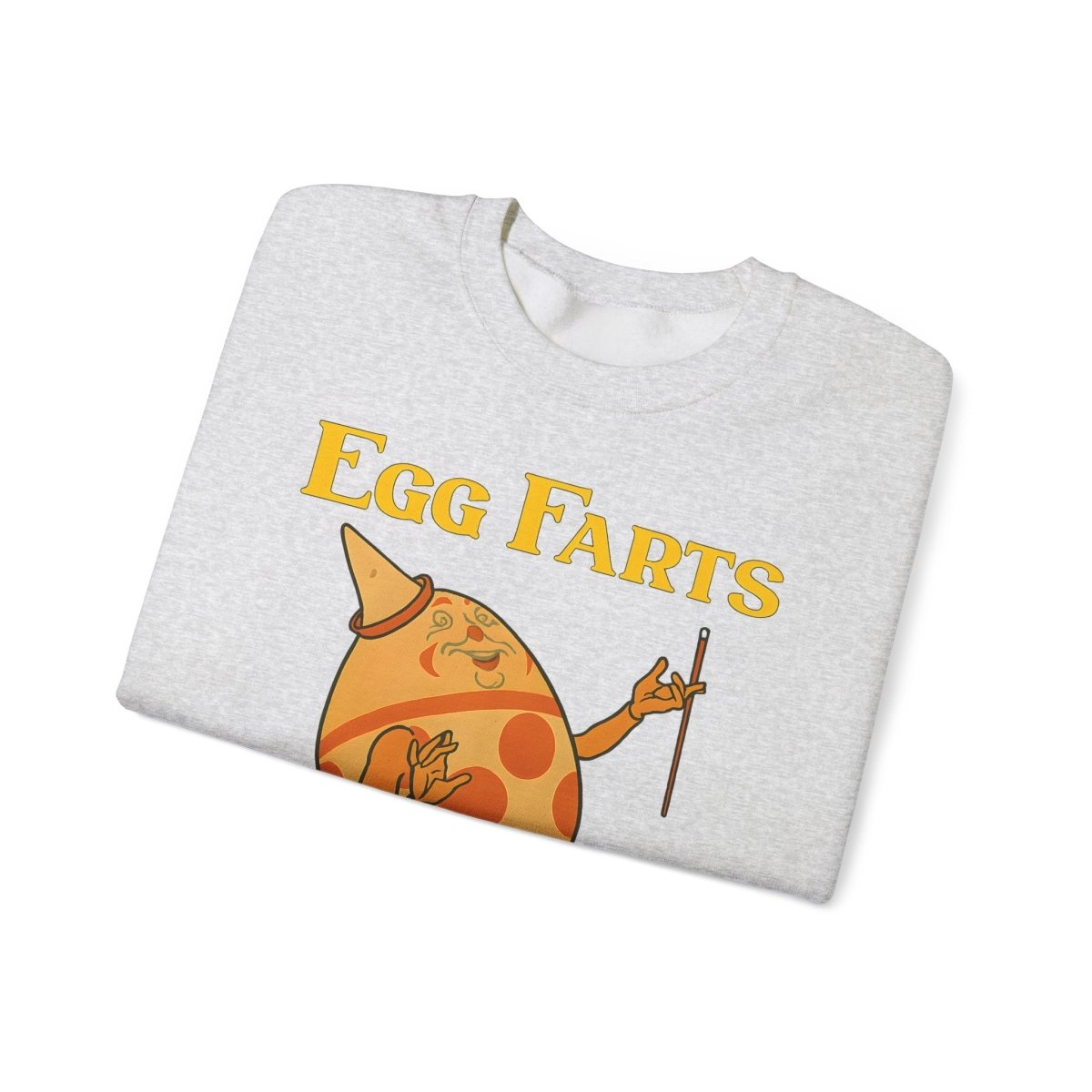 Sweatshirt – Egg Farts – Surreale Eleganz mit einem Hauch Absurdität | True Insights Design mit Humor