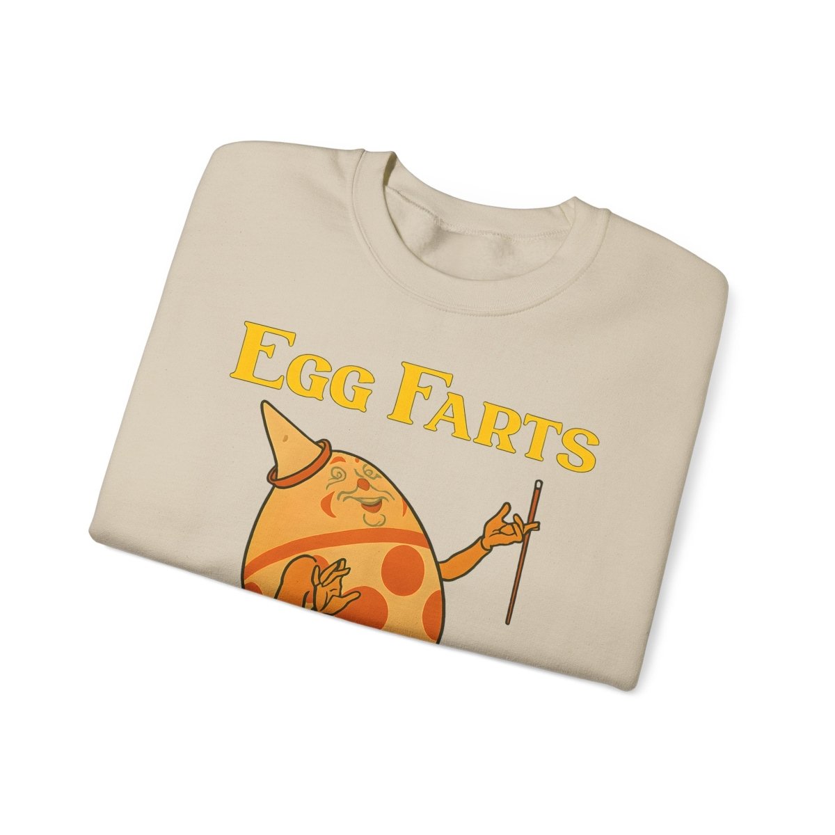 Sweatshirt – Egg Farts – Surreale Eleganz mit einem Hauch Absurdität | True Insights Design mit Humor