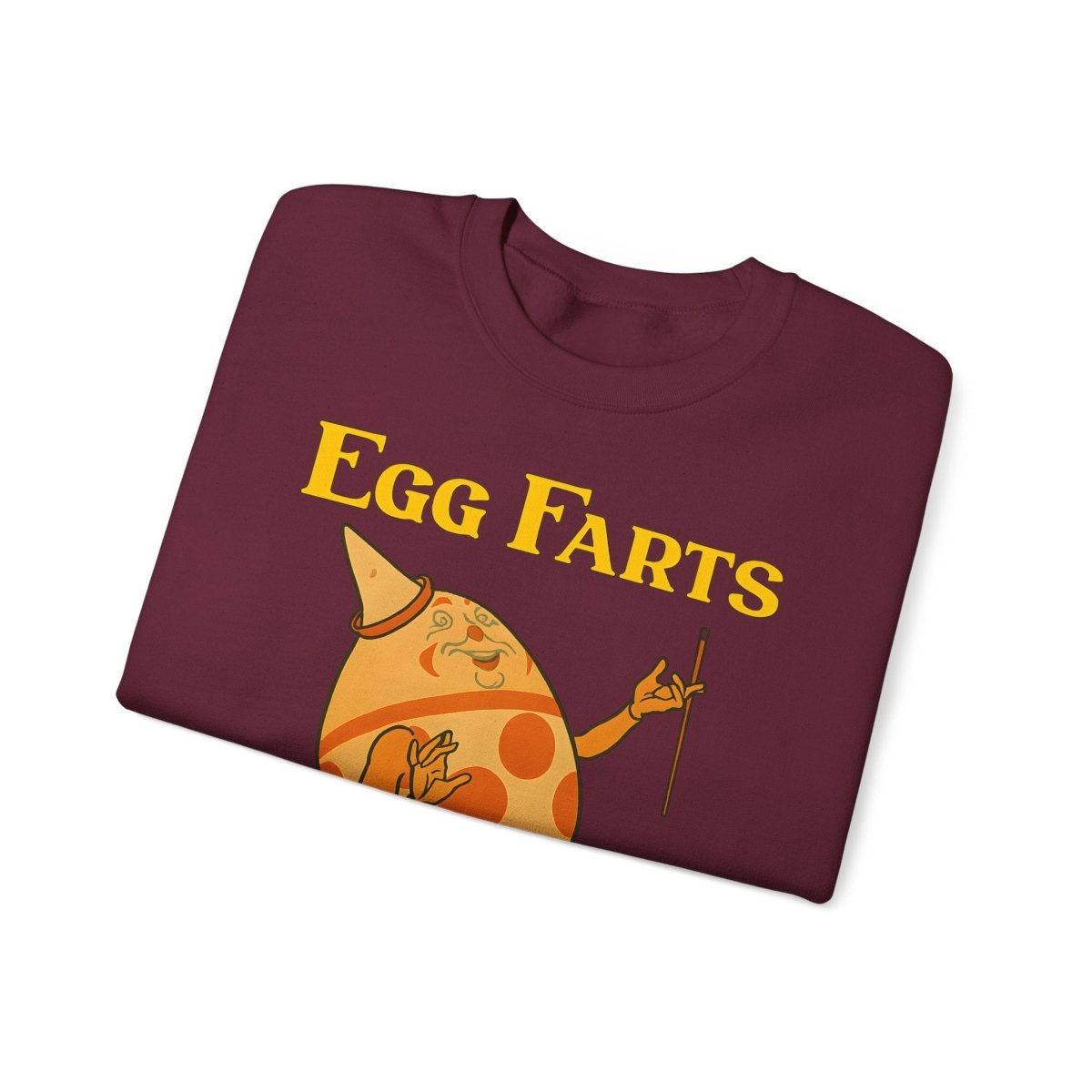 Sweatshirt – Egg Farts – Surreale Eleganz mit einem Hauch Absurdität | True Insights Design mit Humor