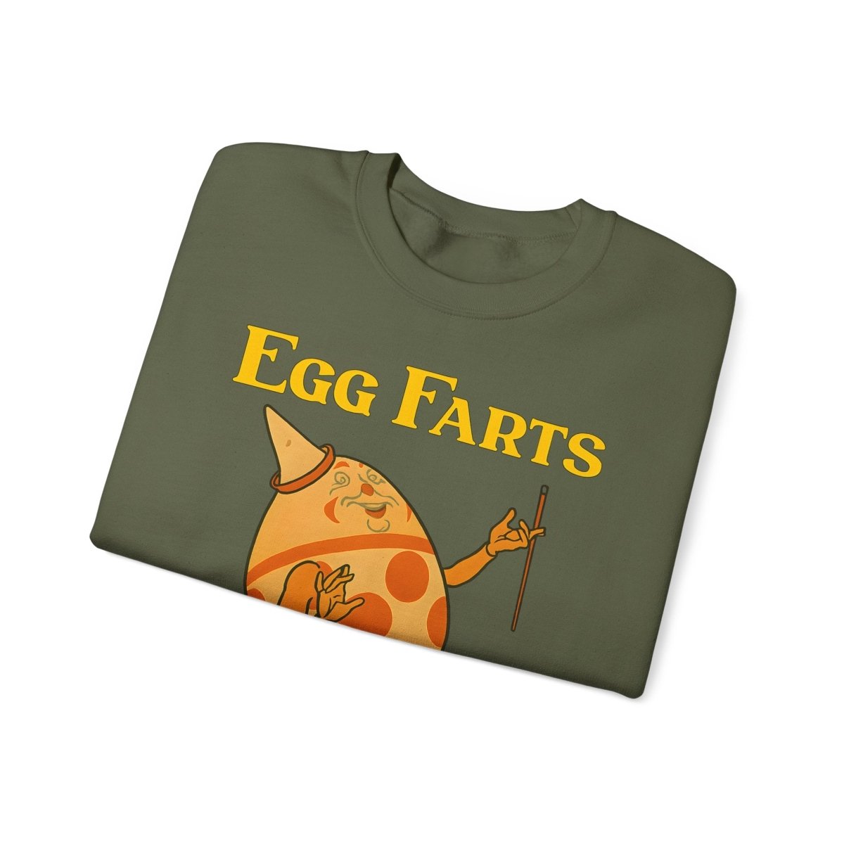 Sweatshirt – Egg Farts – Surreale Eleganz mit einem Hauch Absurdität | True Insights Design mit Humor