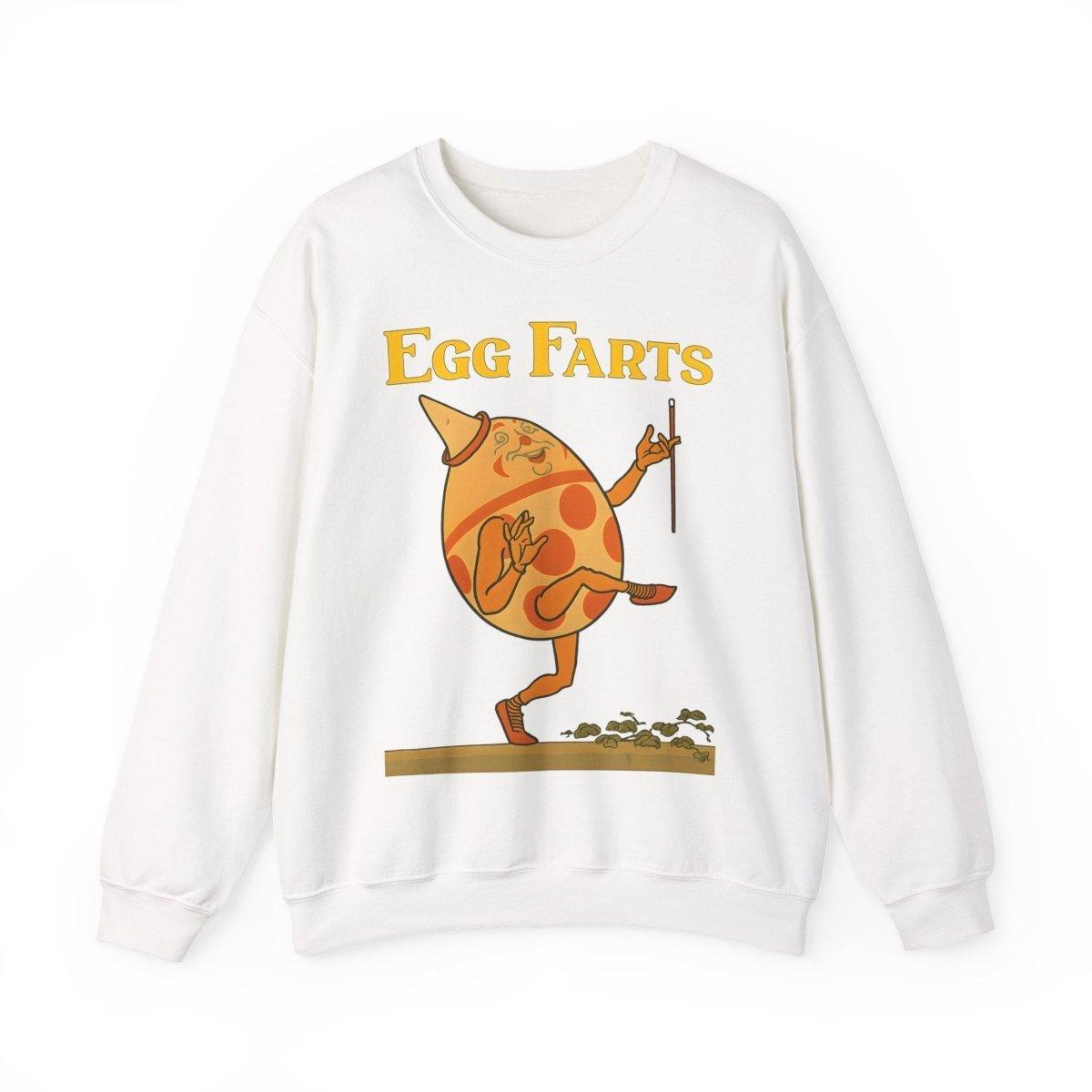 Sweatshirt – Egg Farts – Surreale Eleganz mit einem Hauch Absurdität | True Insights Design mit Humor