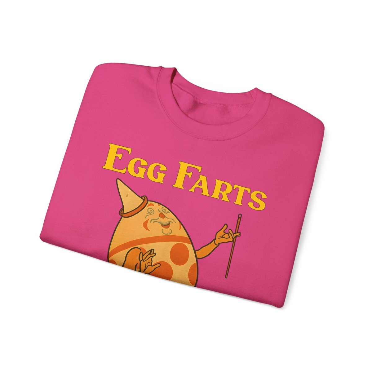Sweatshirt – Egg Farts – Surreale Eleganz mit einem Hauch Absurdität | True Insights Design mit Humor