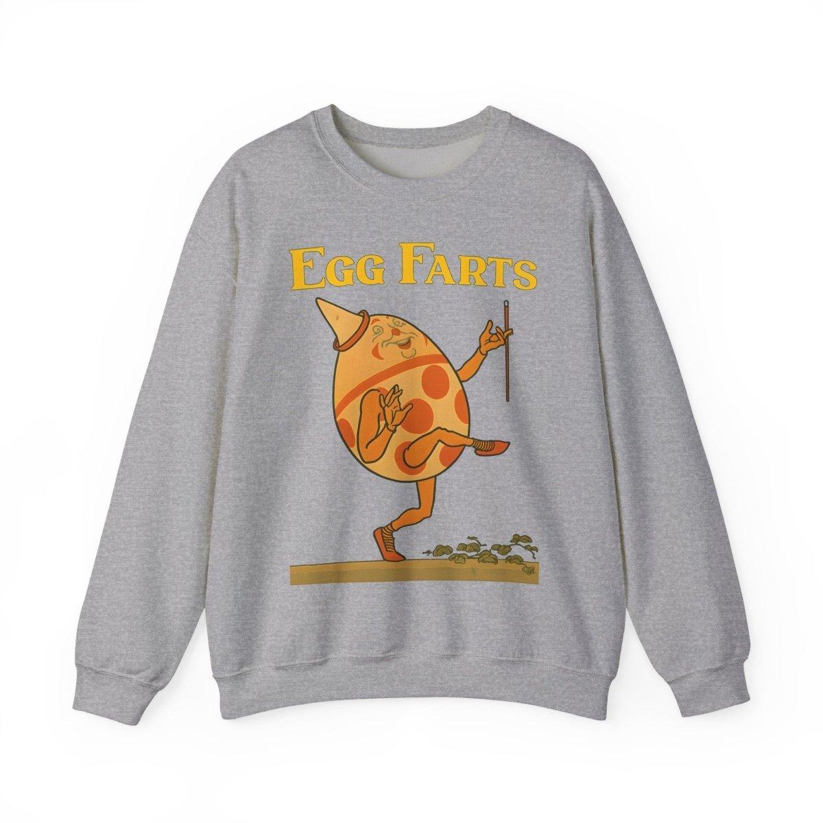 Sweatshirt – Egg Farts – Surreale Eleganz mit einem Hauch Absurdität | True Insights Design mit Humor