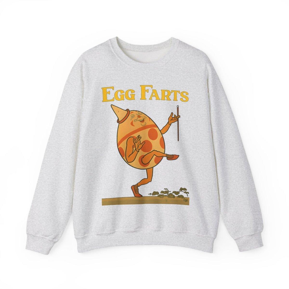 Sweatshirt – Egg Farts – Surreale Eleganz mit einem Hauch Absurdität | True Insights Design mit Humor