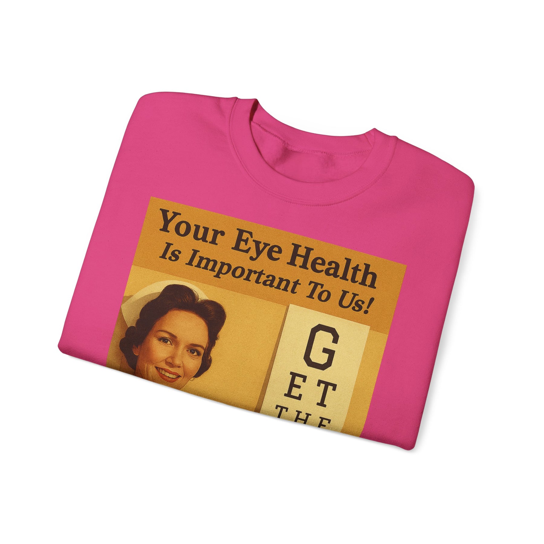 „Eye Health – Bullsh*t Edition“ – Satire-Sweatshirt im Retrolook – Freches Satire-Design für mutige Statements | True Insights