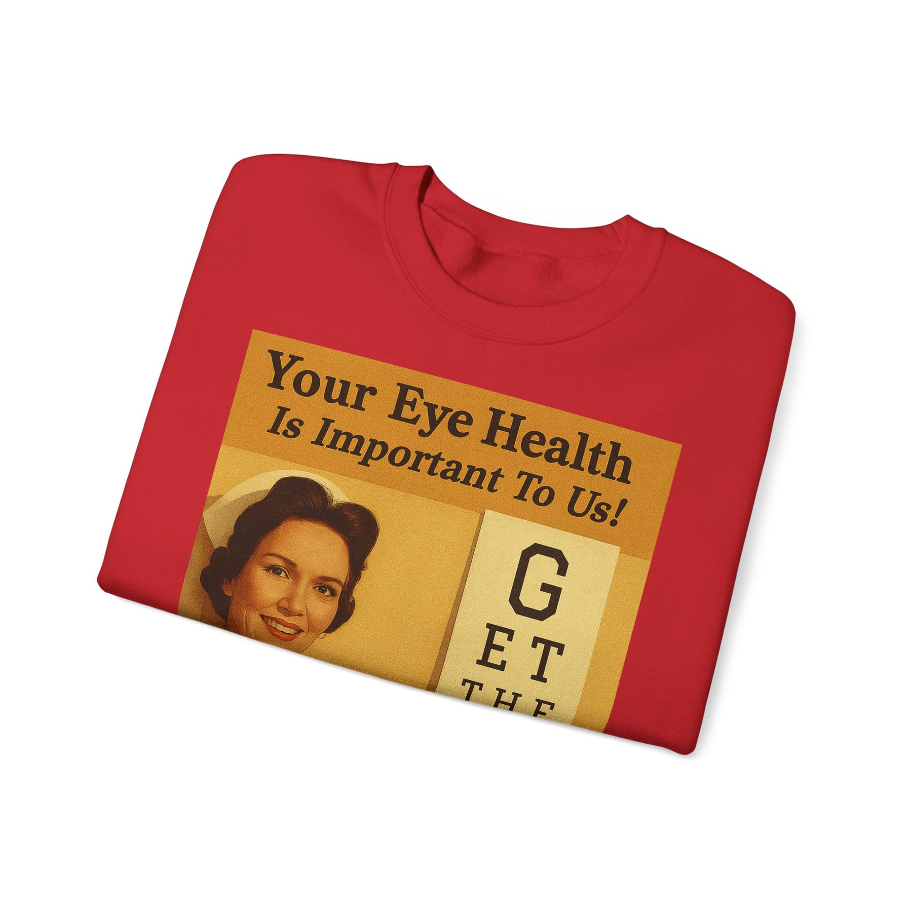 „Eye Health – Bullsh*t Edition“ – Satire-Sweatshirt im Retrolook – Freches Satire-Design für mutige Statements | True Insights