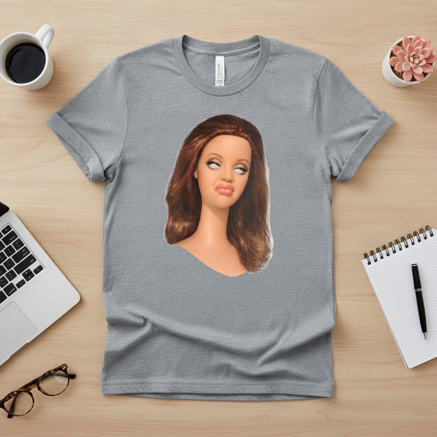 Eye Roll T-Shirt – Sarkastisches Damen Shirt mit Augenroll-Motiv