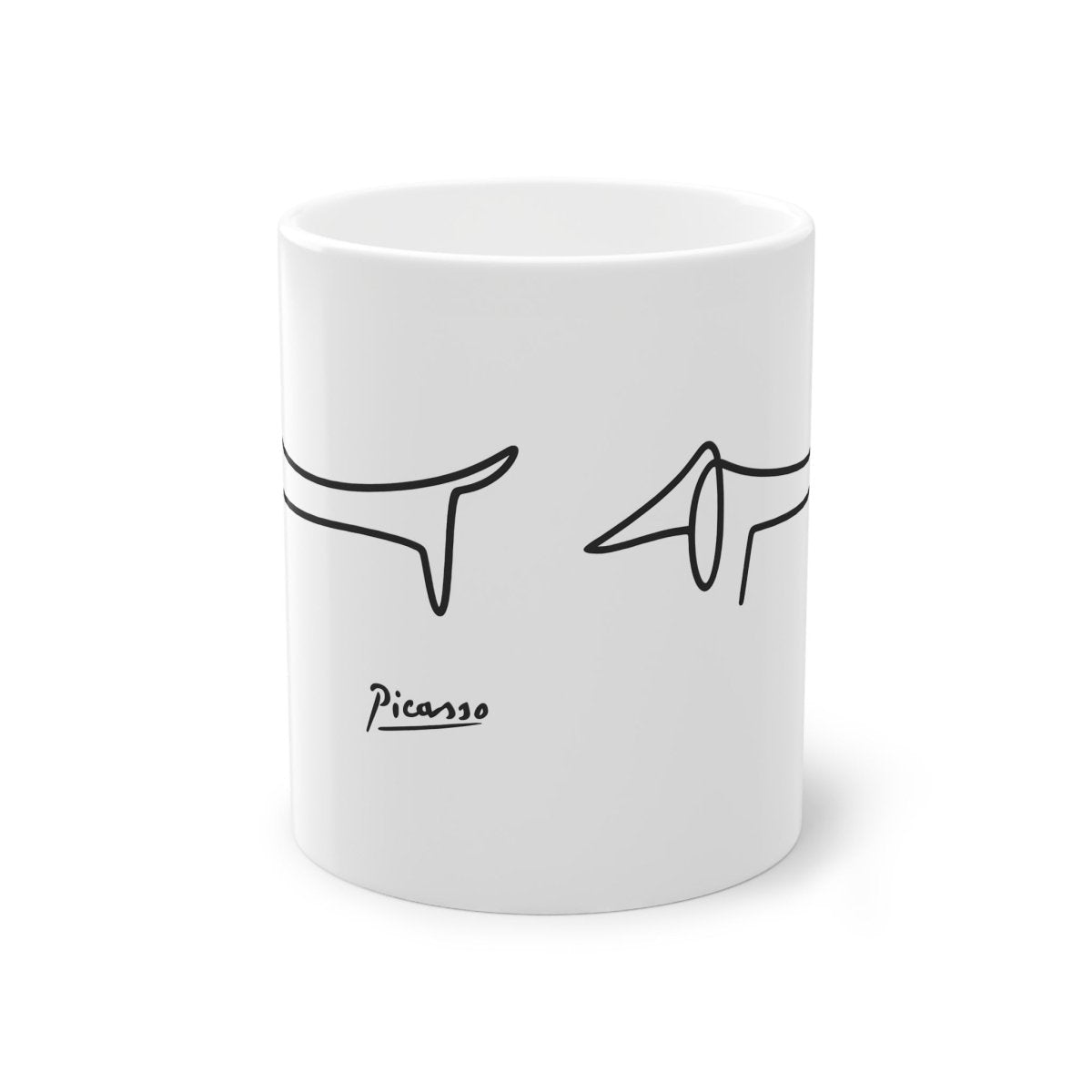 Für Kaffee mit Klasse und einem Strich Humor am Morgen. – Lustiges Mug | True Insights – Bild 3