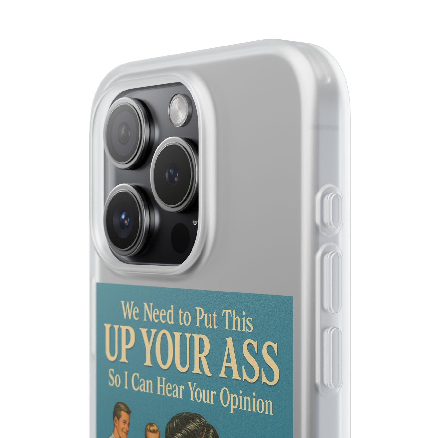 Handyhülle „Doctor’s Opinion“ – Retro-Arzt mit schwarzem Humor-Phone Case-True Insights