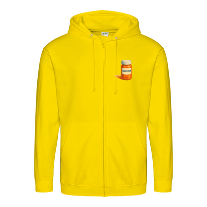 Has Anyone Seen My Lorazepam Hoodie – Satirischer Dackel-Hoodie mit Humor & Haltung-Zip Hoodie-True Insights