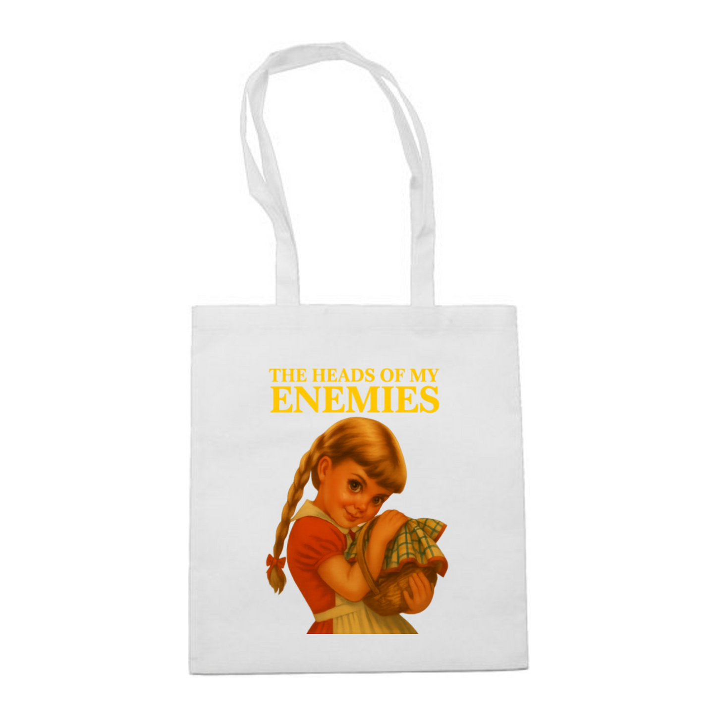 Heads of my Enemy Tote Bag-Bags-True Insights