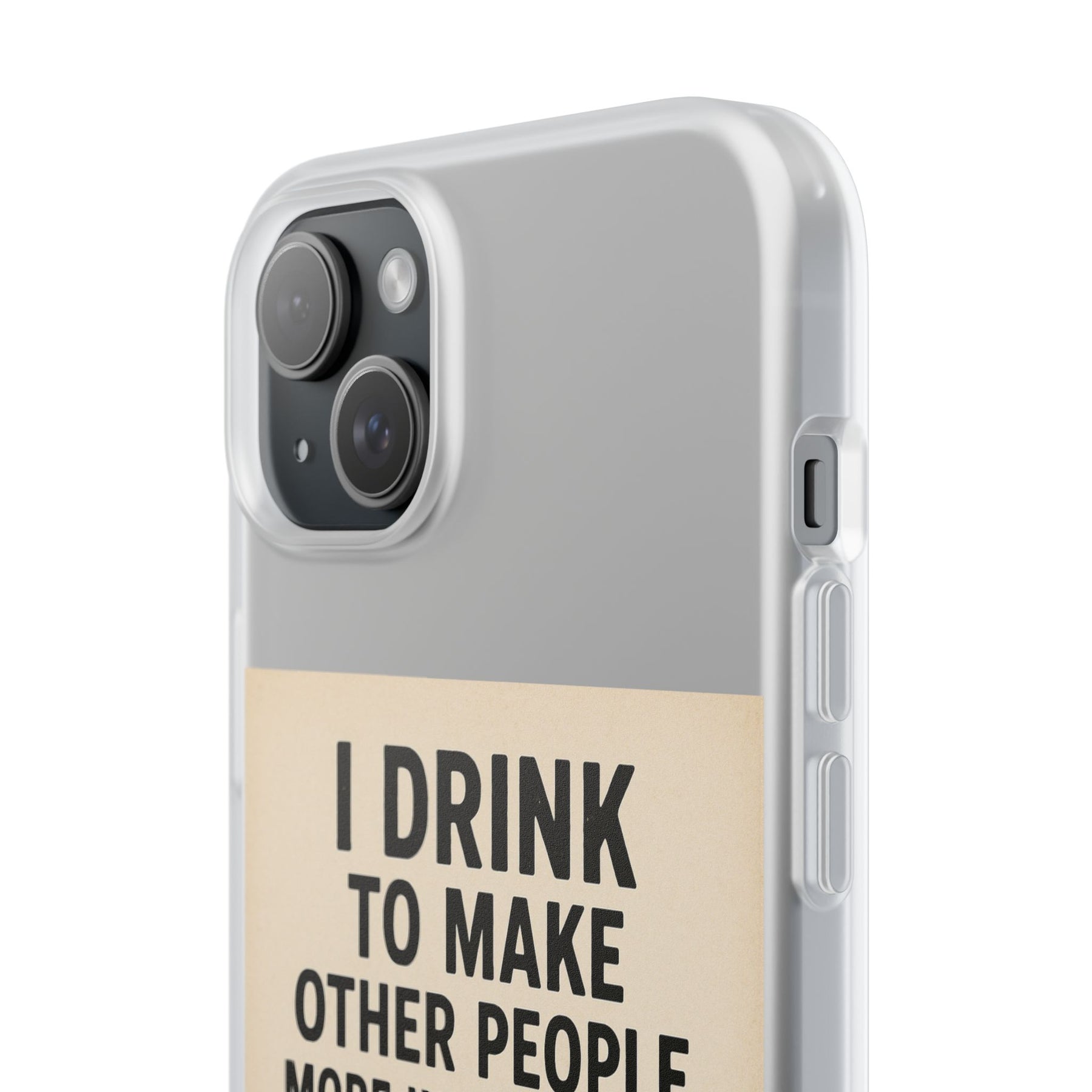 Hemingway – „I Drink To Make Other People More Interesting“-Phone Case-True Insights