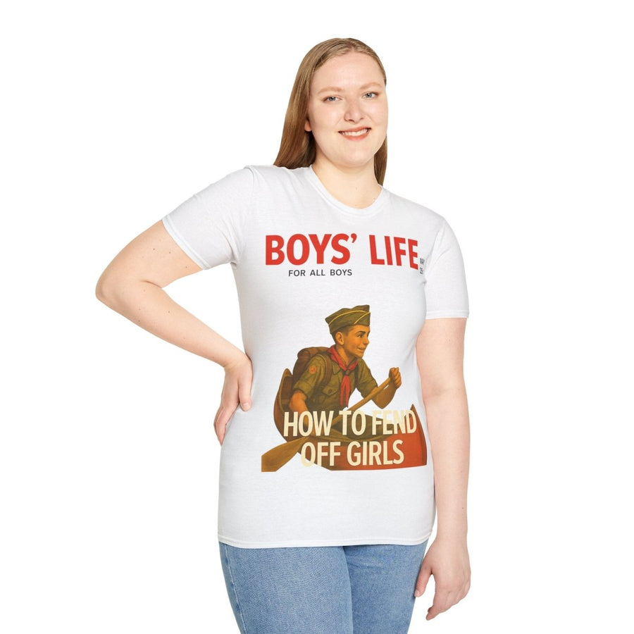 How to Fend Off Girls – Retro T-Shirtmit toxischer Nostalgie – Freches Satire-Design für mutige Statements | True Insights
