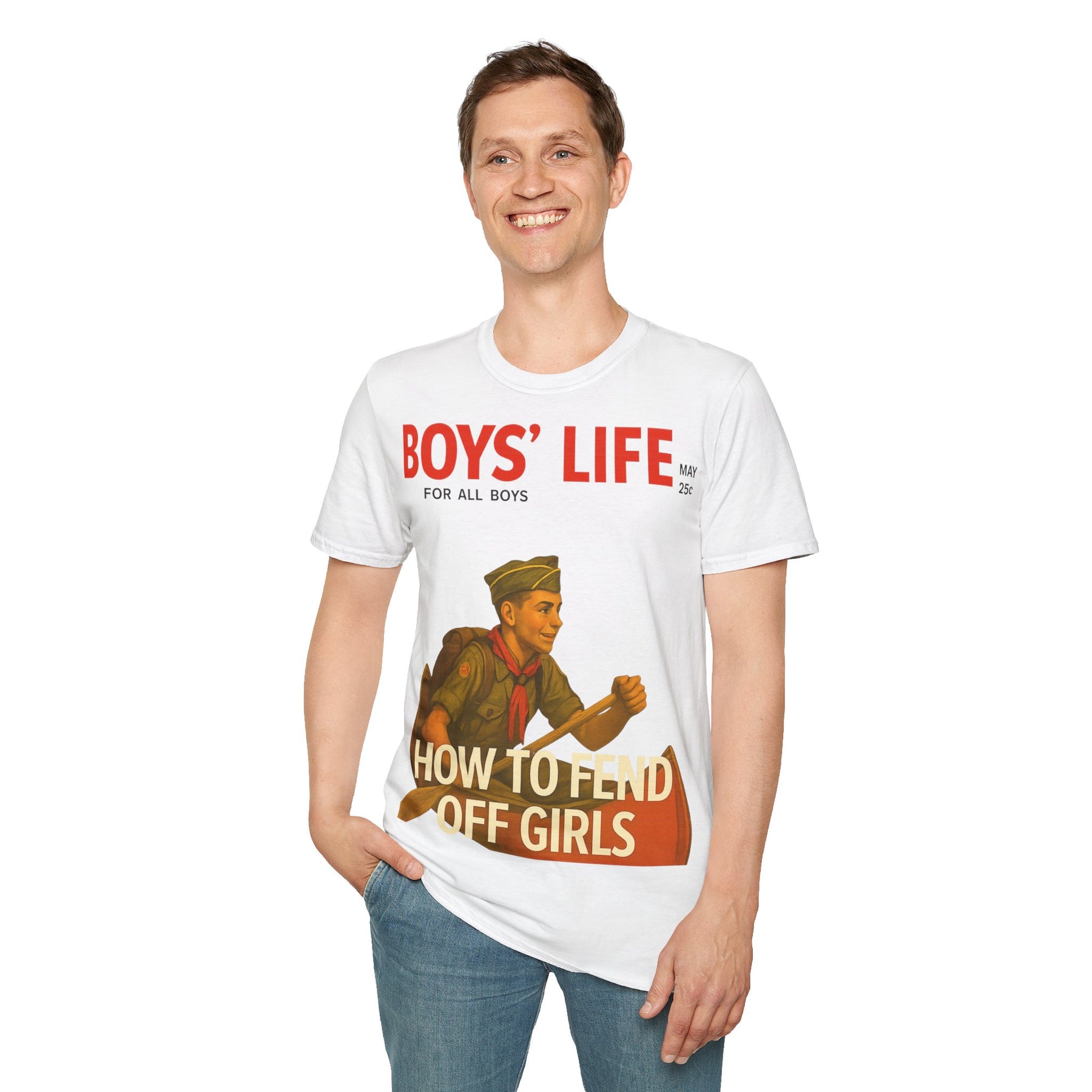 How to Fend Off Girls – Retro T-Shirtmit toxischer Nostalgie – Freches Satire-Design für mutige Statements | True Insights