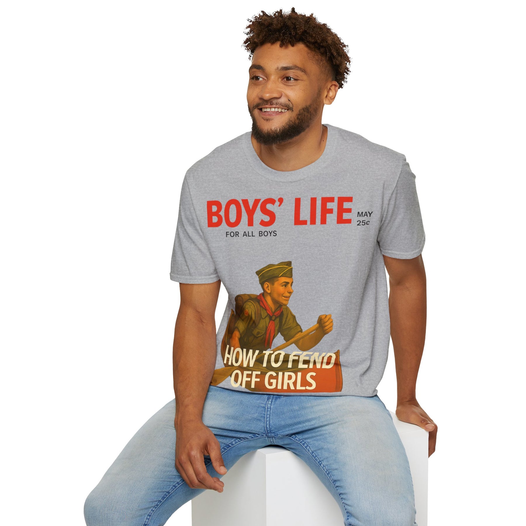 How to Fend Off Girls – Retro T-Shirtmit toxischer Nostalgie – Freches Satire-Design für mutige Statements | True Insights