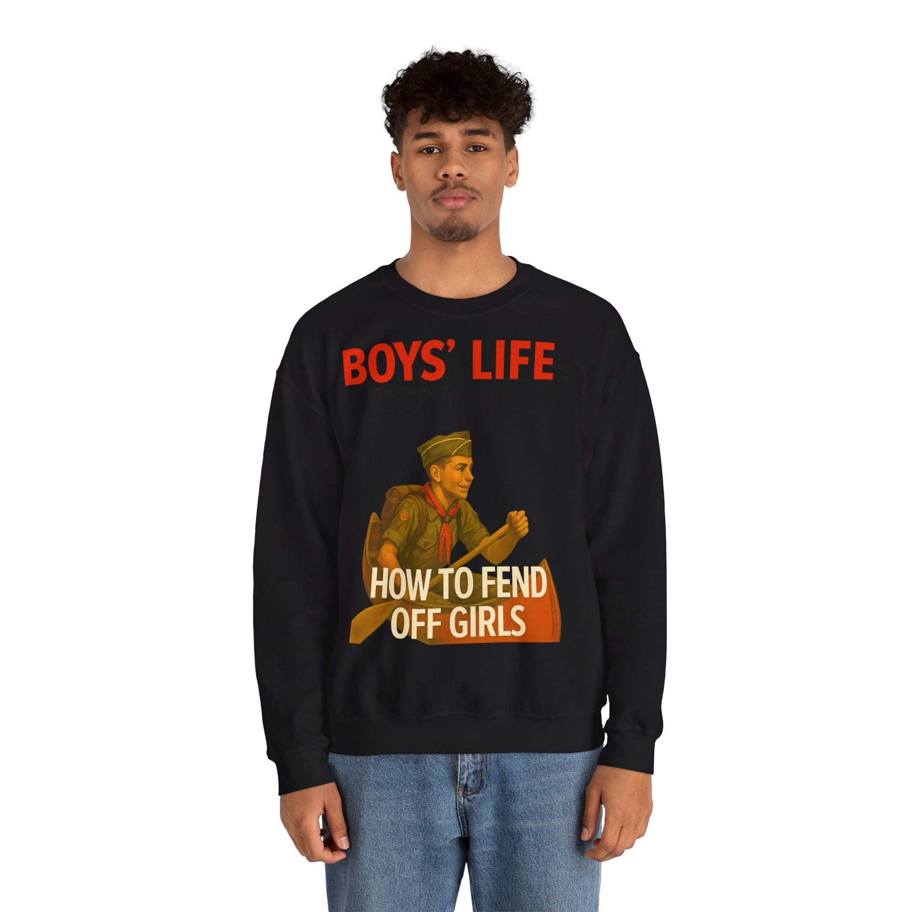 How to Fend Off Girls – Sweatshirt mit toxischer Nostalgie – Freches Satire-Design für mutige Statements | True Insights