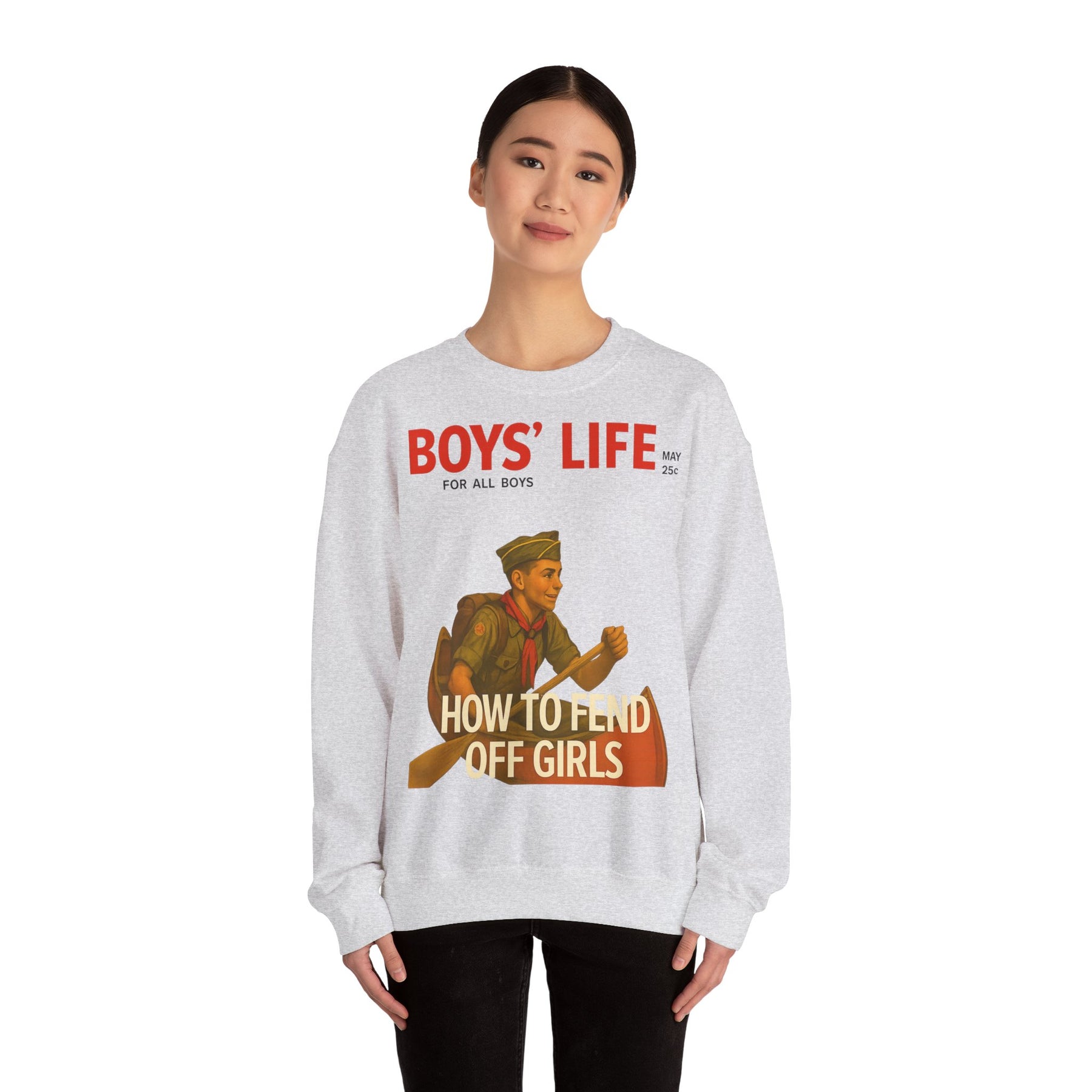 How to Fend Off Girls – Sweatshirt mit toxischer Nostalgie – Freches Satire-Design für mutige Statements | True Insights