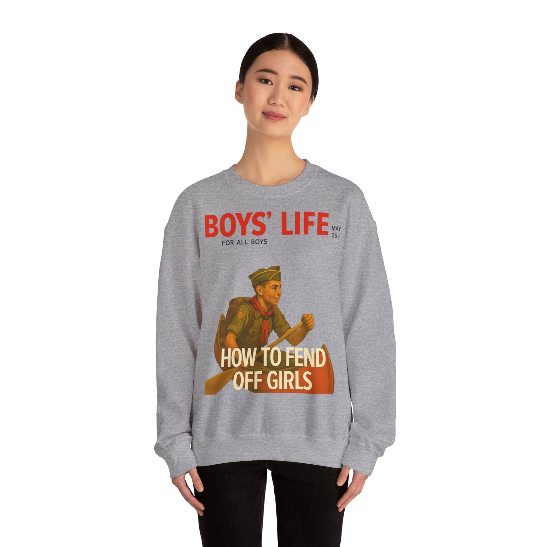 How to Fend Off Girls – Sweatshirt mit toxischer Nostalgie – Freches Satire-Design für mutige Statements | True Insights