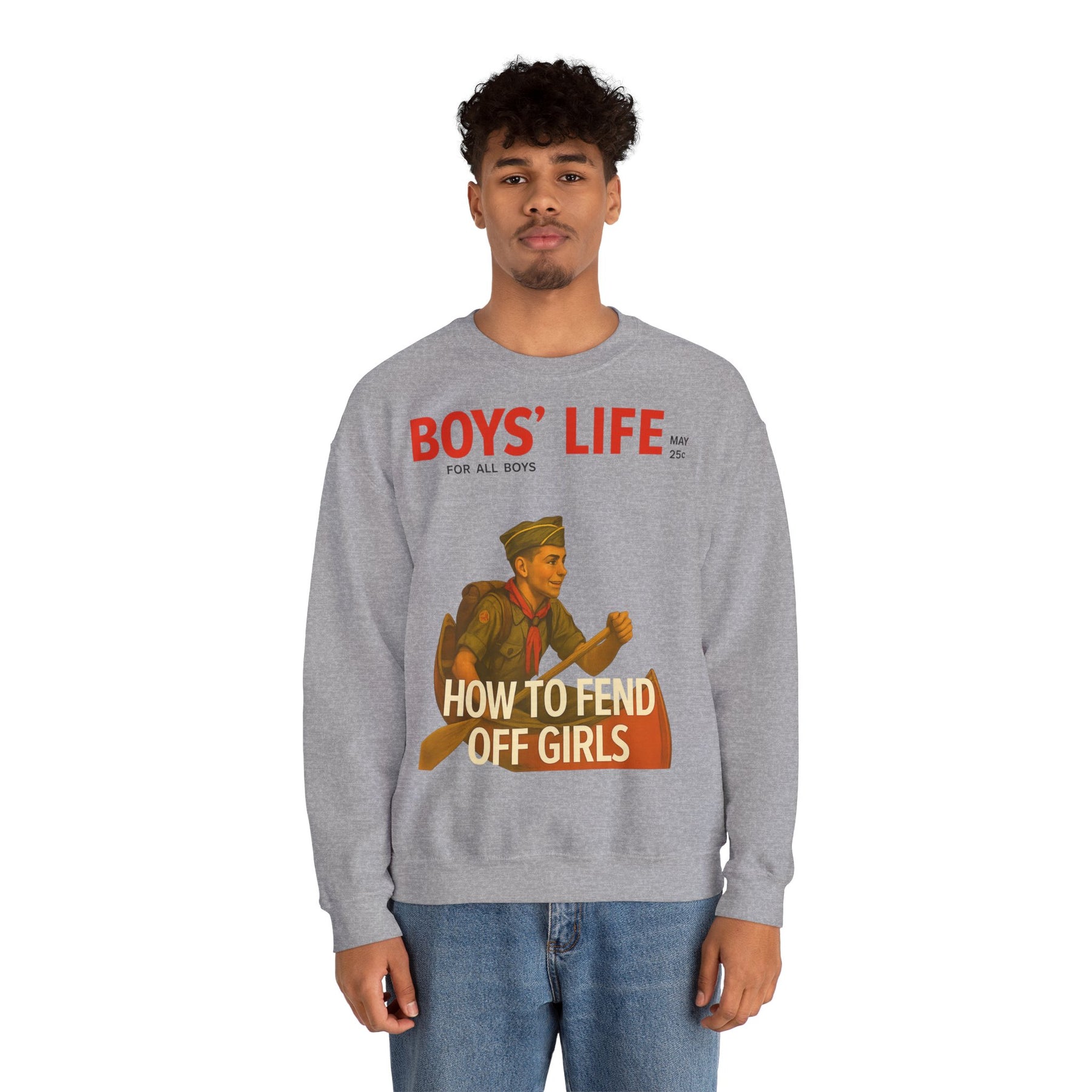 How to Fend Off Girls – Sweatshirt mit toxischer Nostalgie – Freches Satire-Design für mutige Statements | True Insights