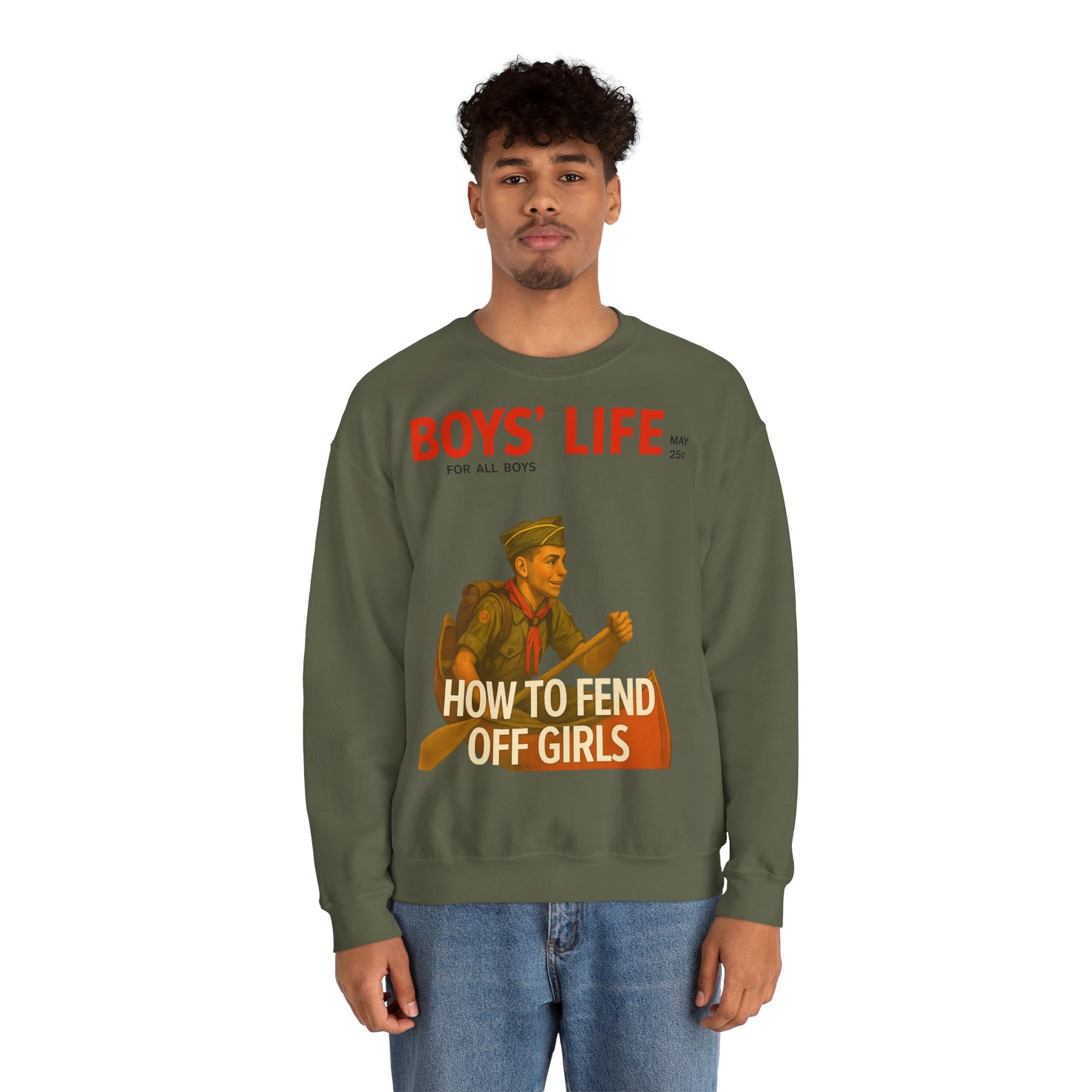 How to Fend Off Girls – Sweatshirt mit toxischer Nostalgie – Freches Satire-Design für mutige Statements | True Insights