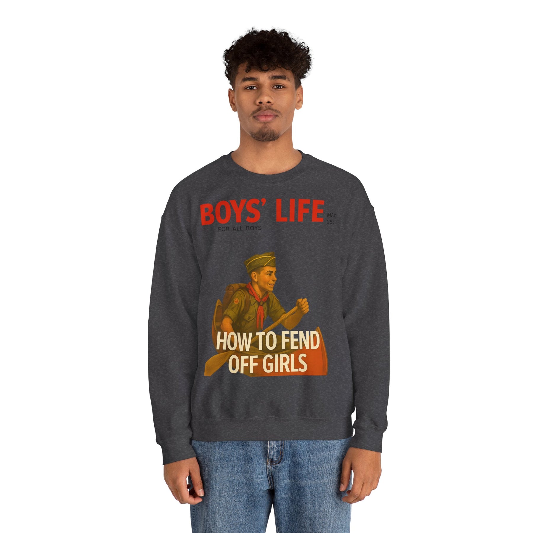 How to Fend Off Girls – Sweatshirt mit toxischer Nostalgie – Freches Satire-Design für mutige Statements | True Insights