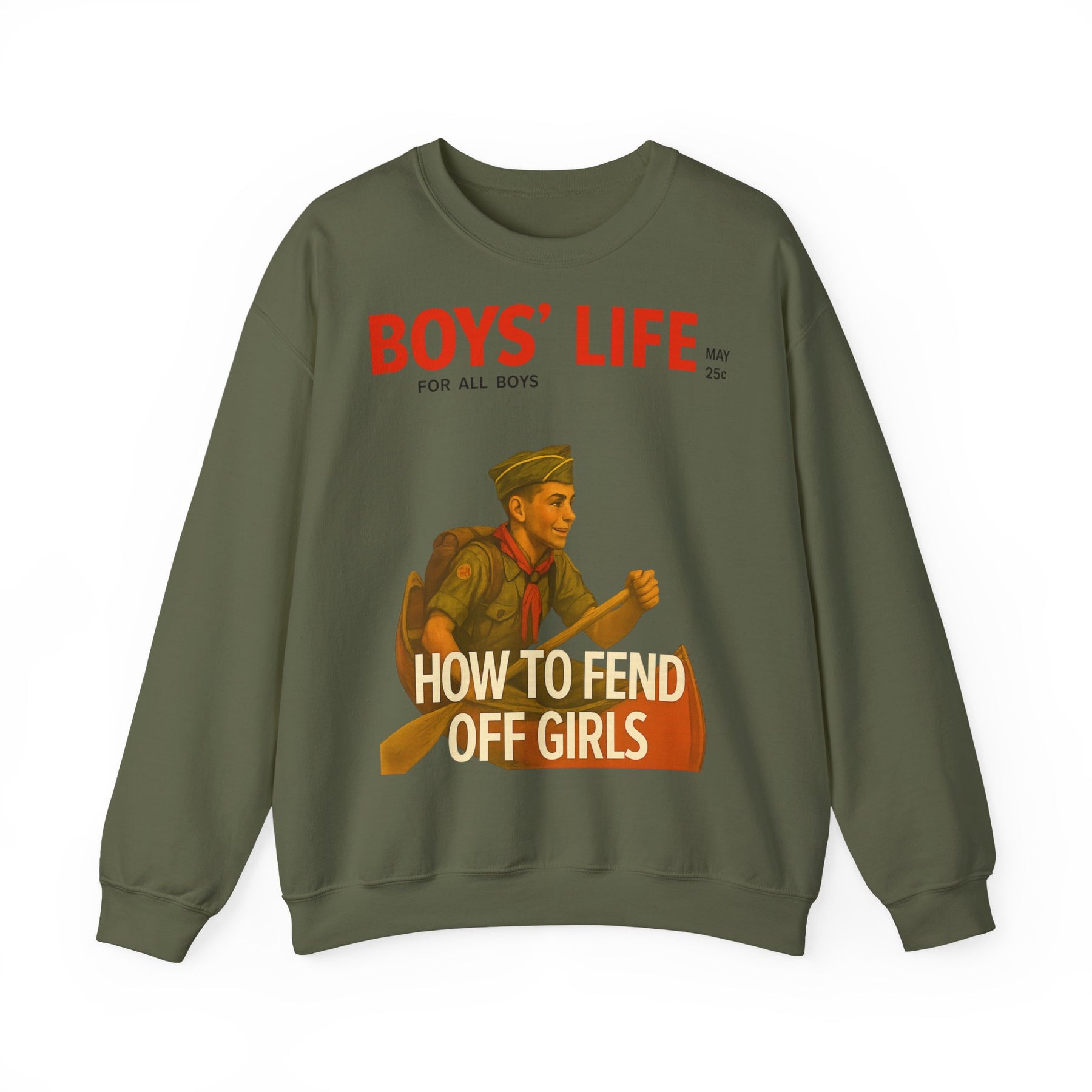 How to Fend Off Girls – Sweatshirt mit toxischer Nostalgie – Freches Satire-Design für mutige Statements | True Insights