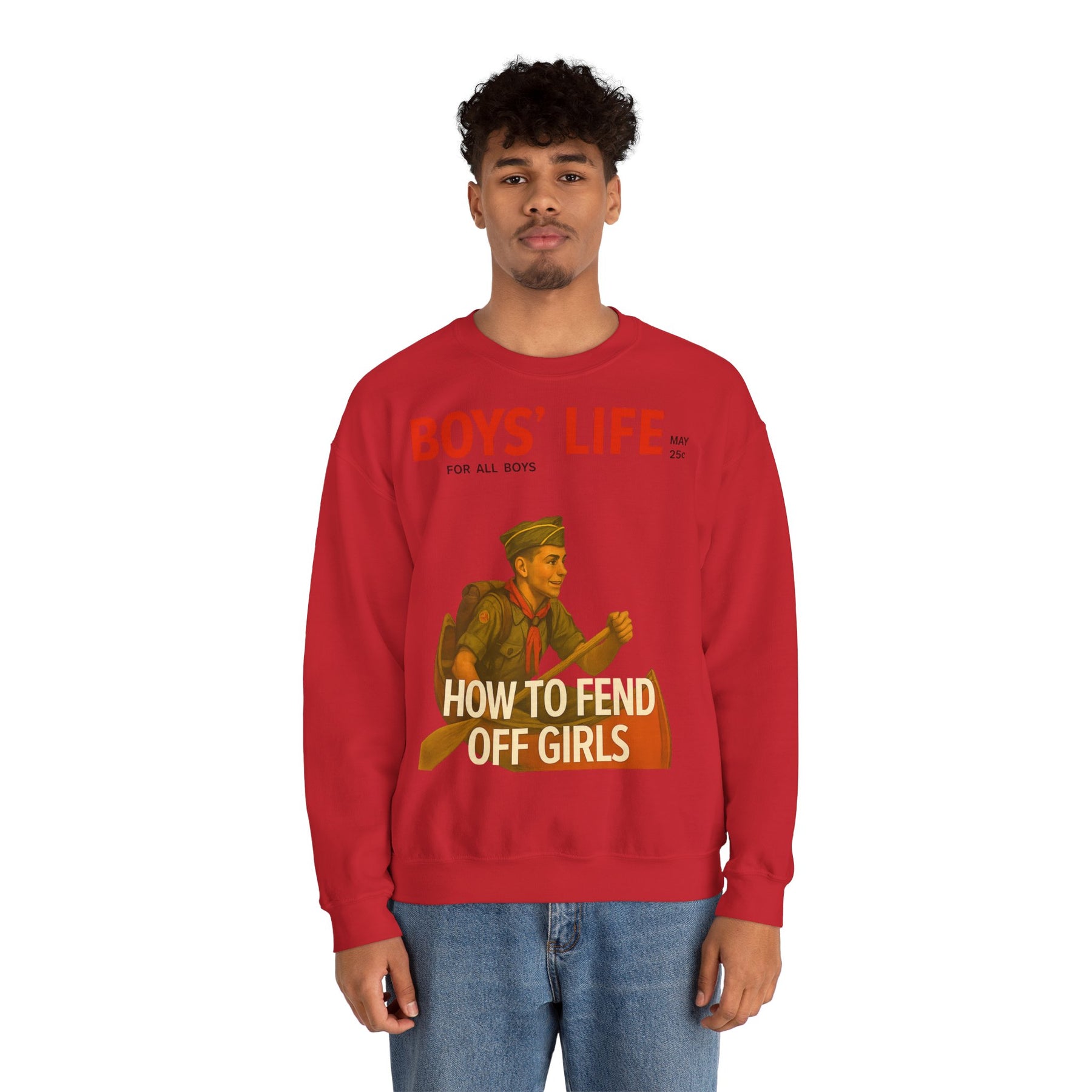 How to Fend Off Girls – Sweatshirt mit toxischer Nostalgie – Freches Satire-Design für mutige Statements | True Insights