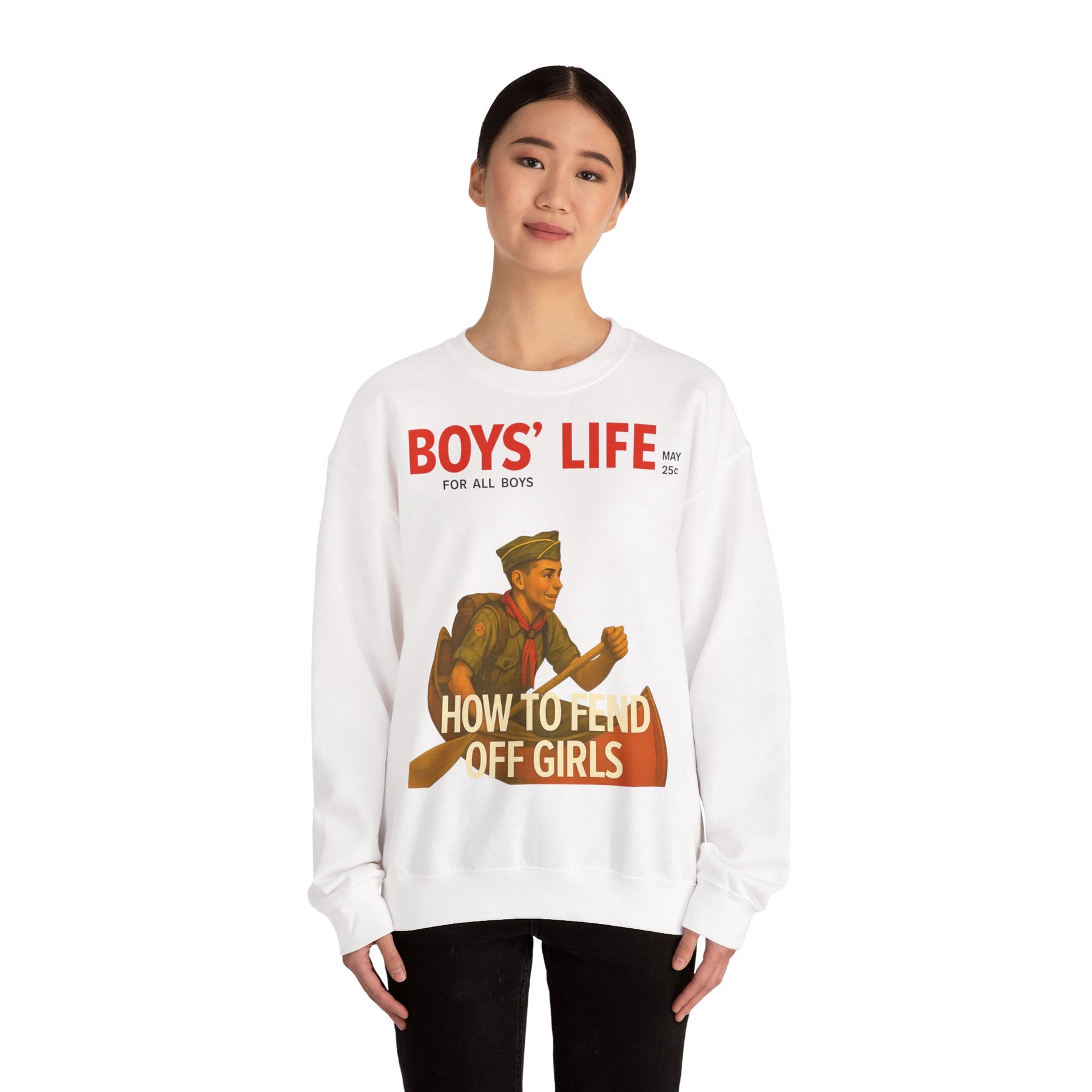 How to Fend Off Girls – Sweatshirt mit toxischer Nostalgie – Freches Satire-Design für mutige Statements | True Insights