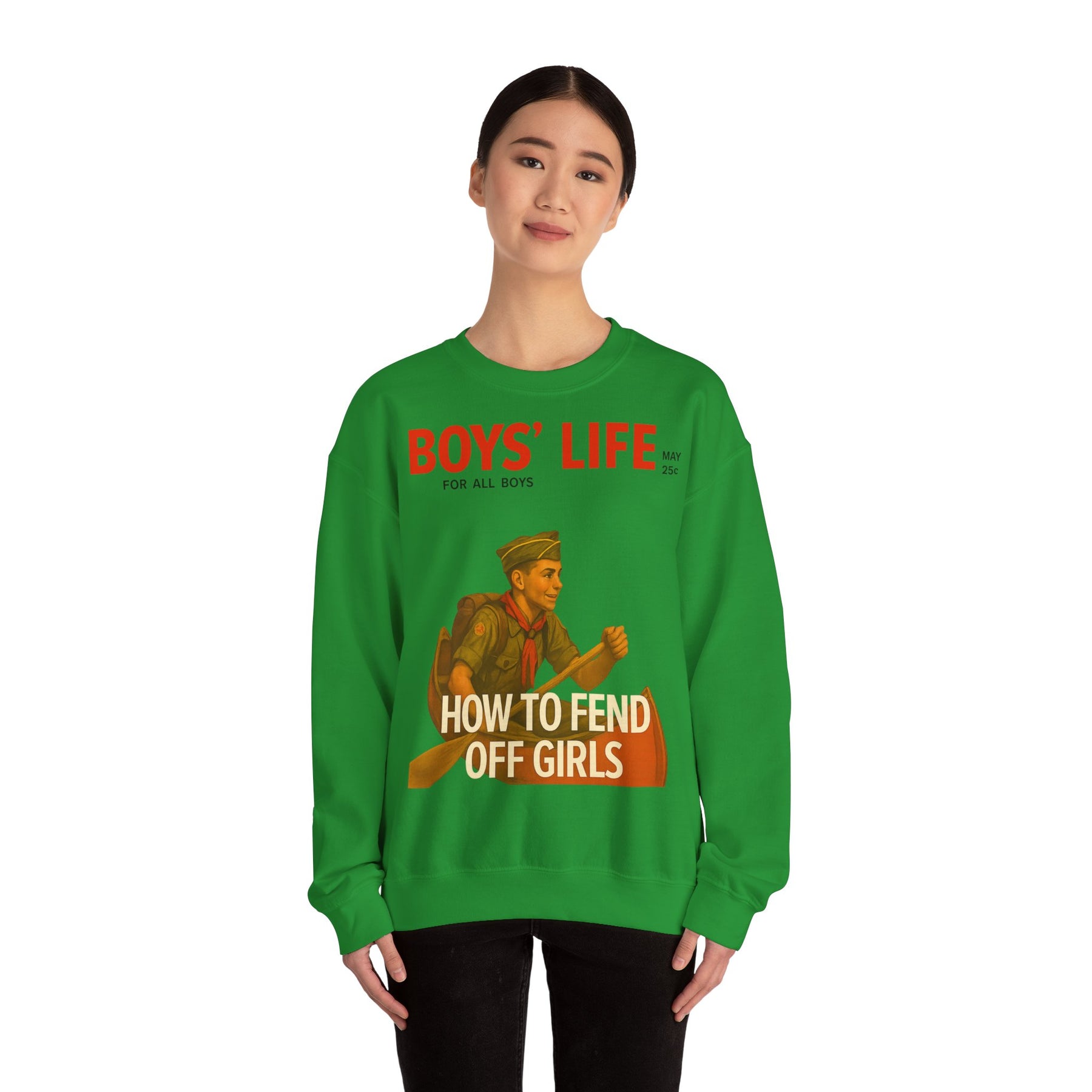 How to Fend Off Girls – Sweatshirt mit toxischer Nostalgie – Freches Satire-Design für mutige Statements | True Insights