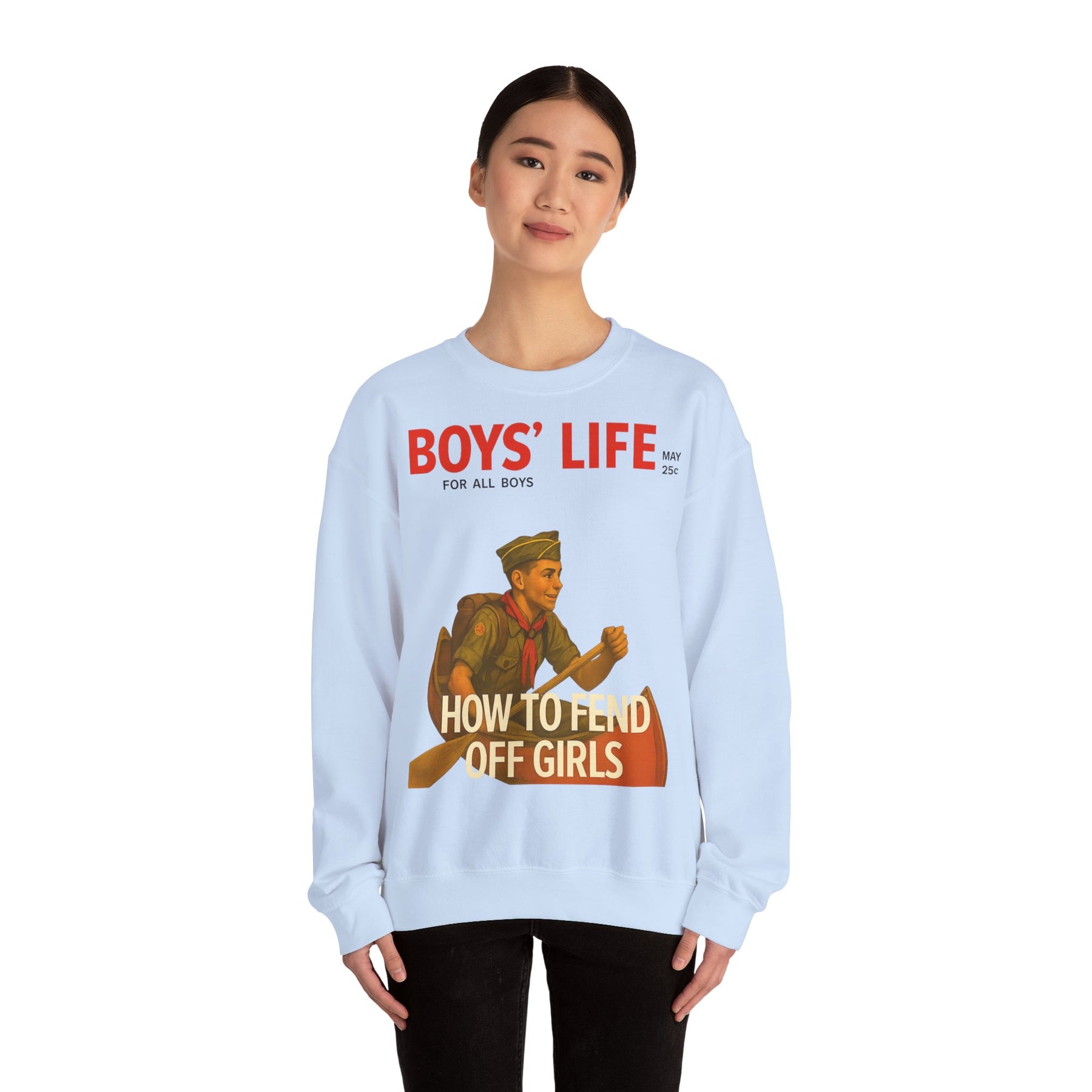 How to Fend Off Girls – Sweatshirt mit toxischer Nostalgie – Freches Satire-Design für mutige Statements | True Insights