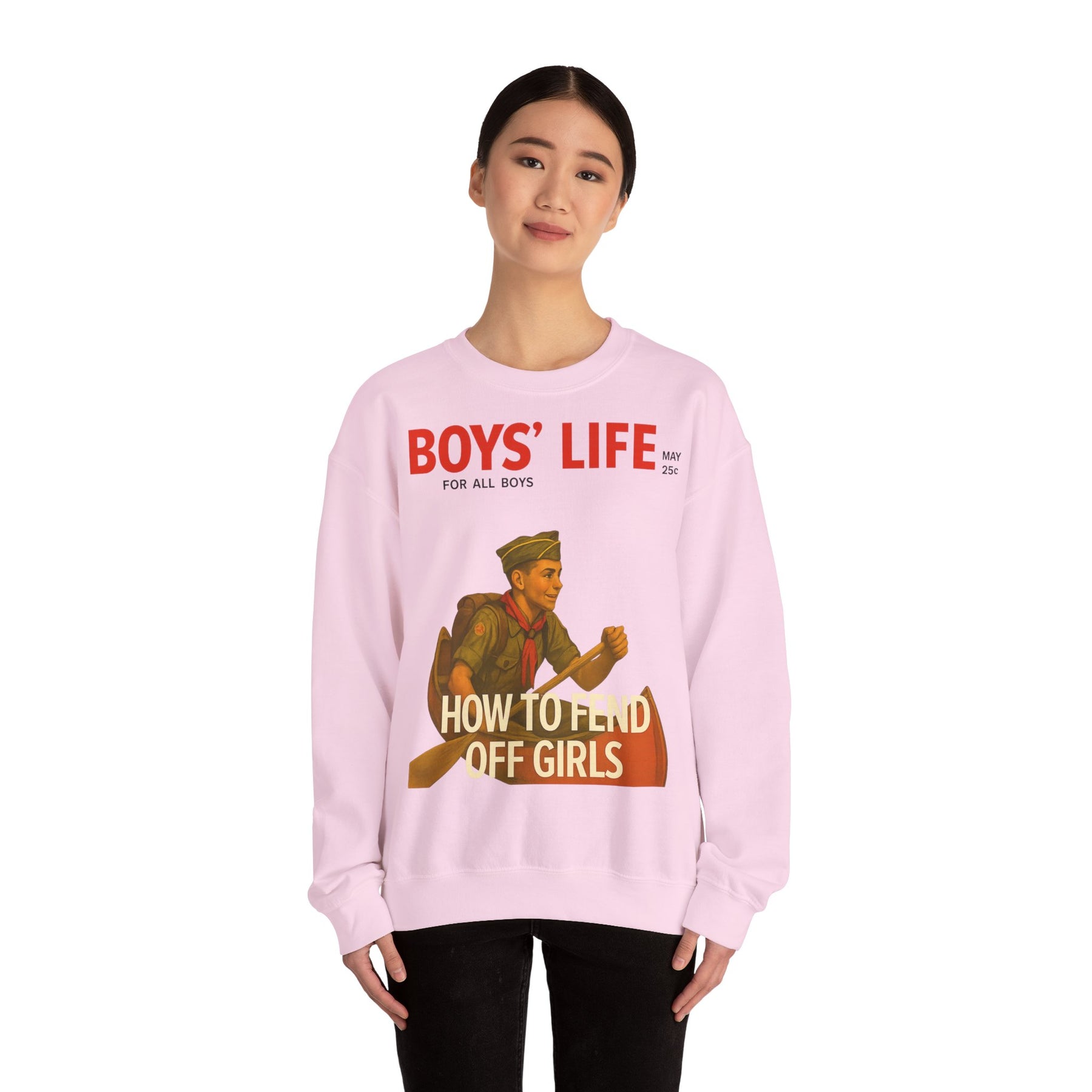 How to Fend Off Girls – Sweatshirt mit toxischer Nostalgie – Freches Satire-Design für mutige Statements | True Insights