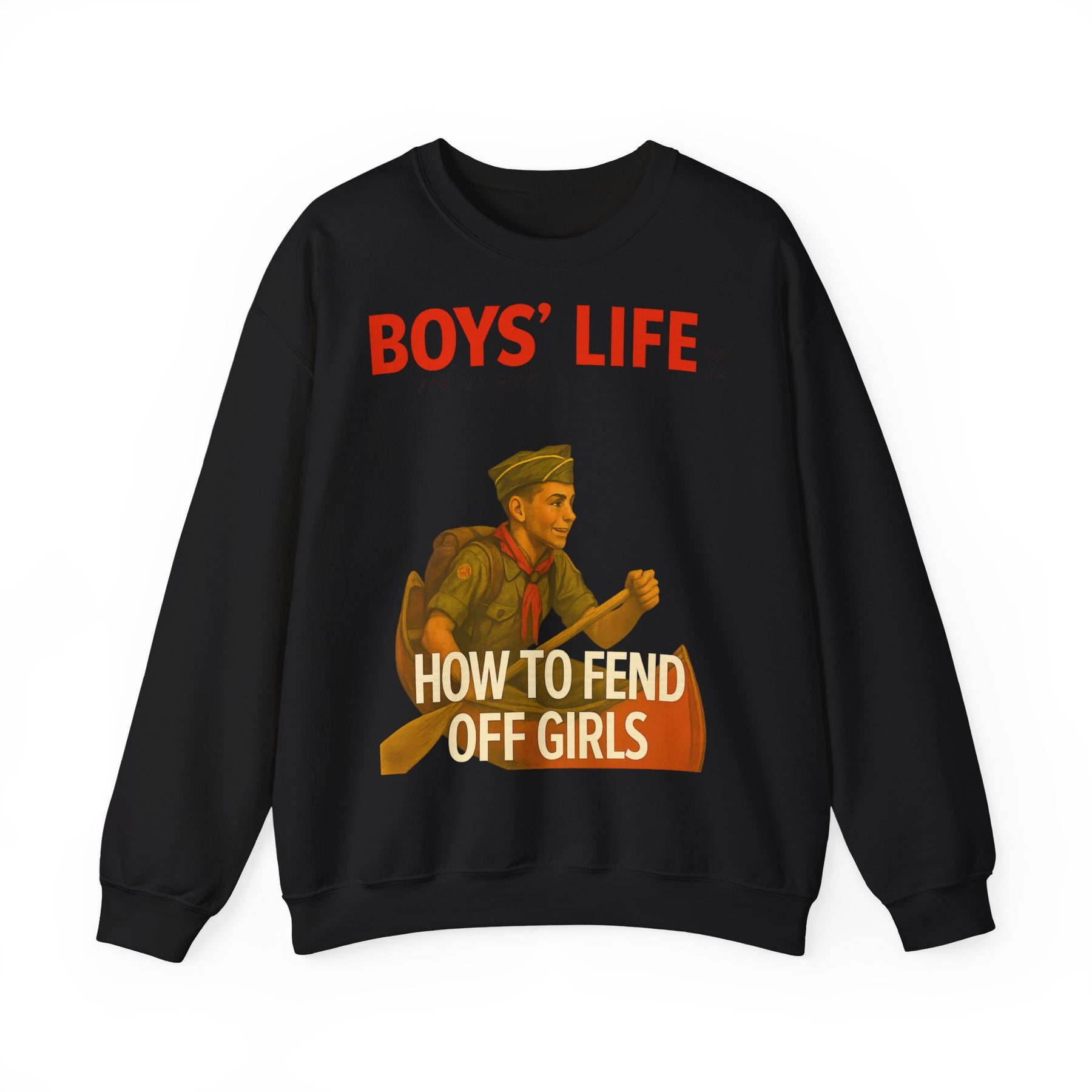 How to Fend Off Girls – Sweatshirt mit toxischer Nostalgie – Freches Satire-Design für mutige Statements | True Insights