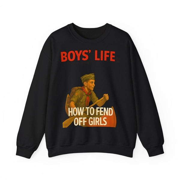 How to Fend Off Girls – Sweatshirt mit toxischer Nostalgie – Freches Satire-Design für mutige Statements | True Insights