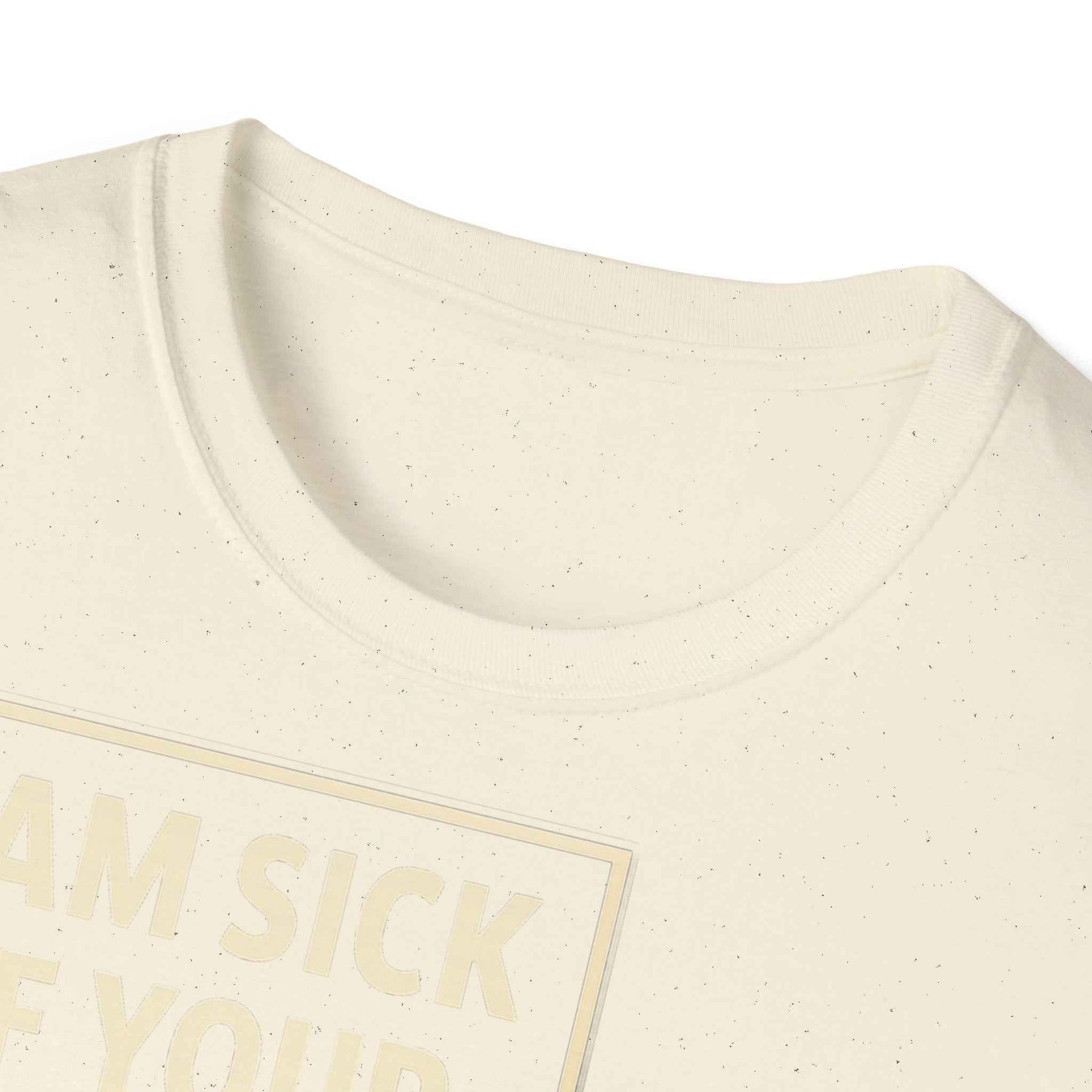 „I Am Sick of Your S*“ – Shirt im Retro-Comic-Look