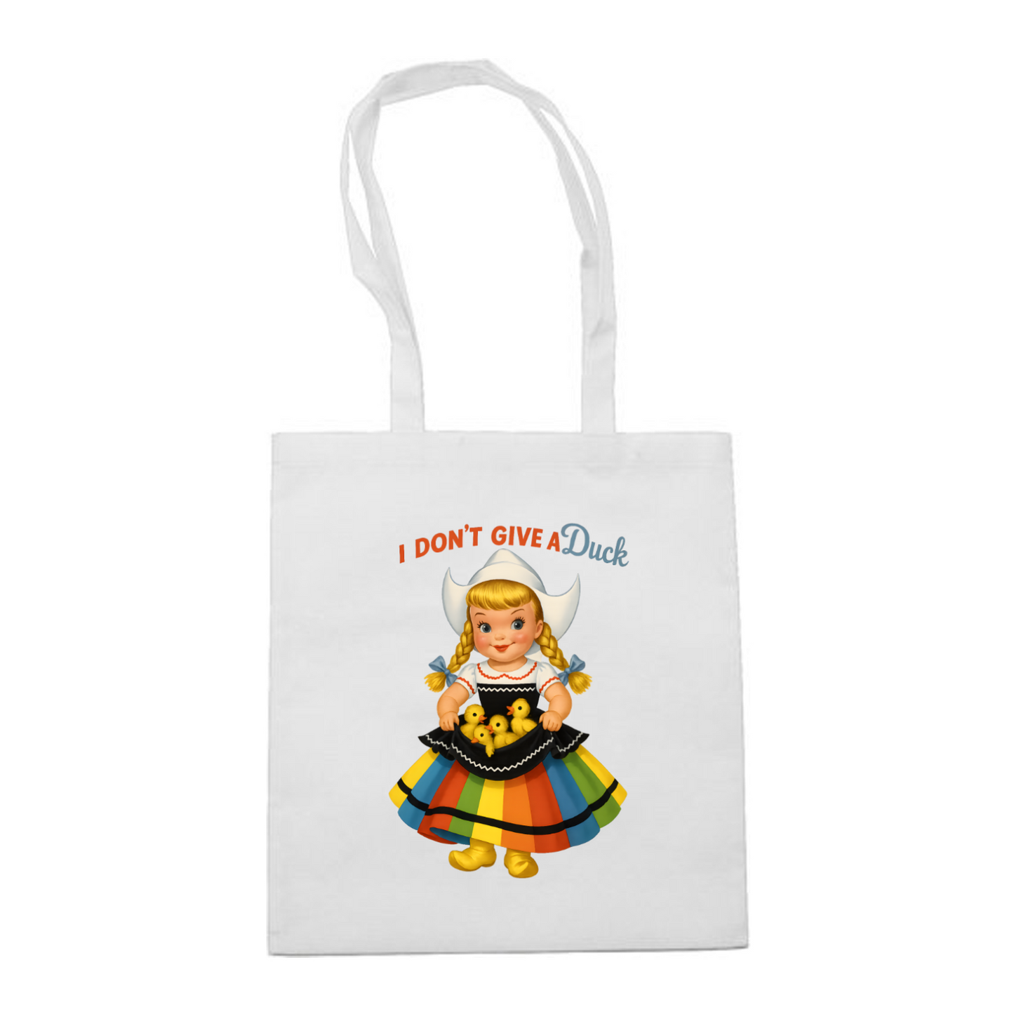 I don’t give a duck Tote Bag-Bags-True Insights