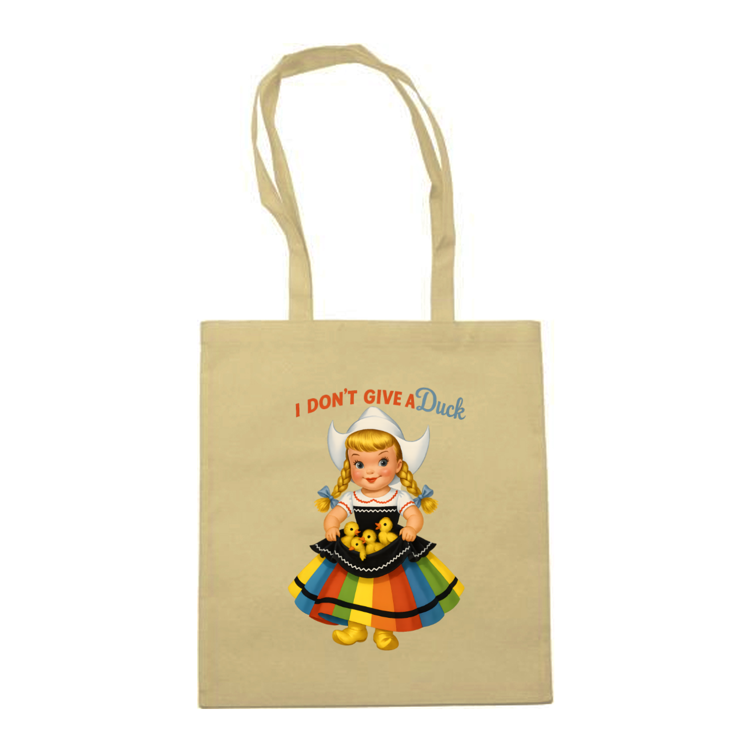 I don’t give a duck Tote Bag-Bags-True Insights