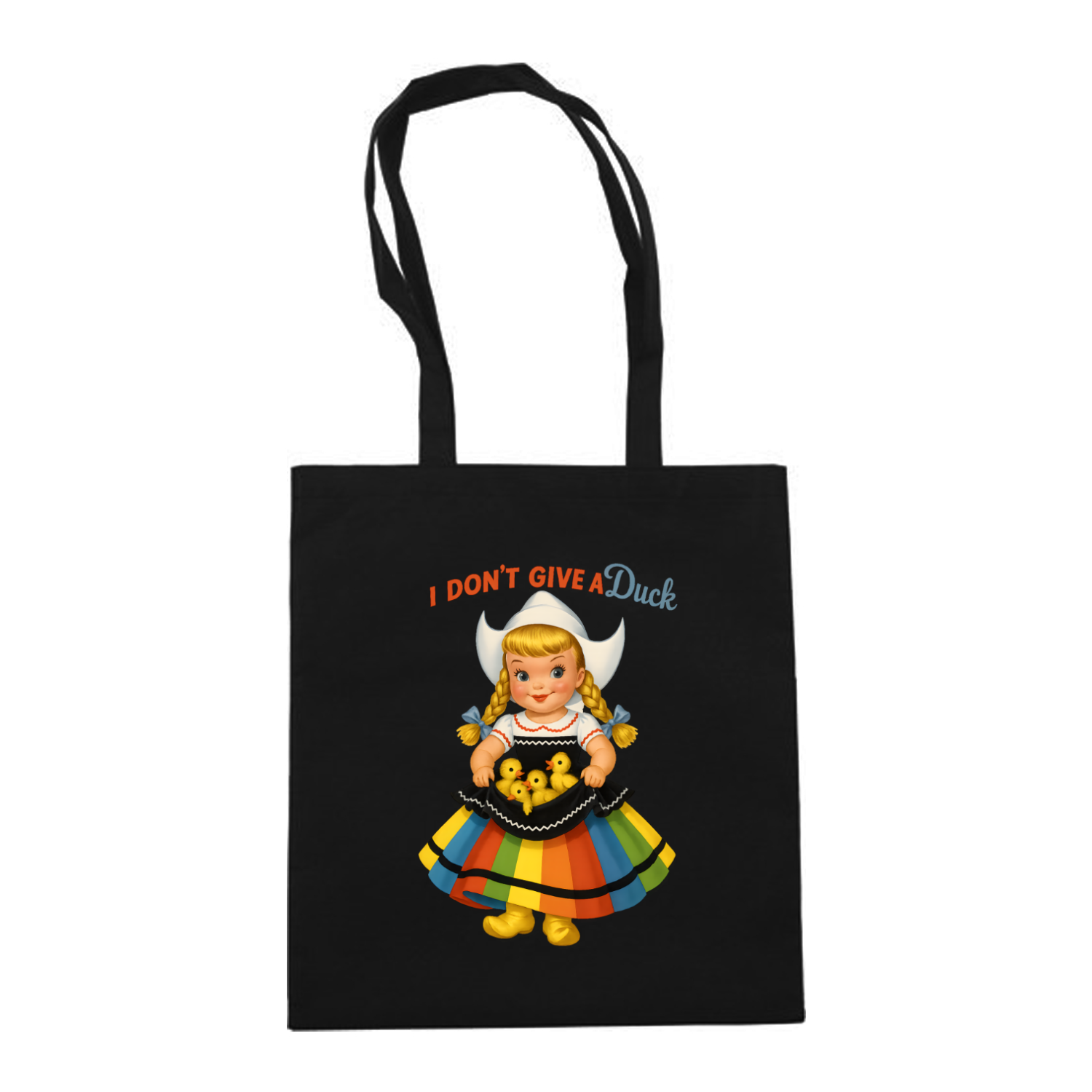 I don’t give a duck Tote Bag-Bags-True Insights