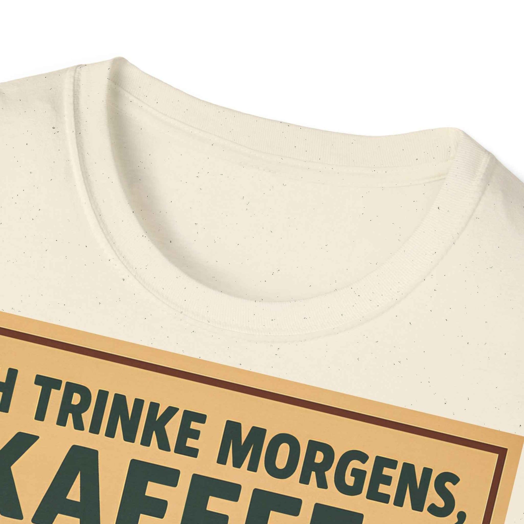 “I drink coffee in the morning because c****** is illegal.” - The retro morning drama on your shirt!