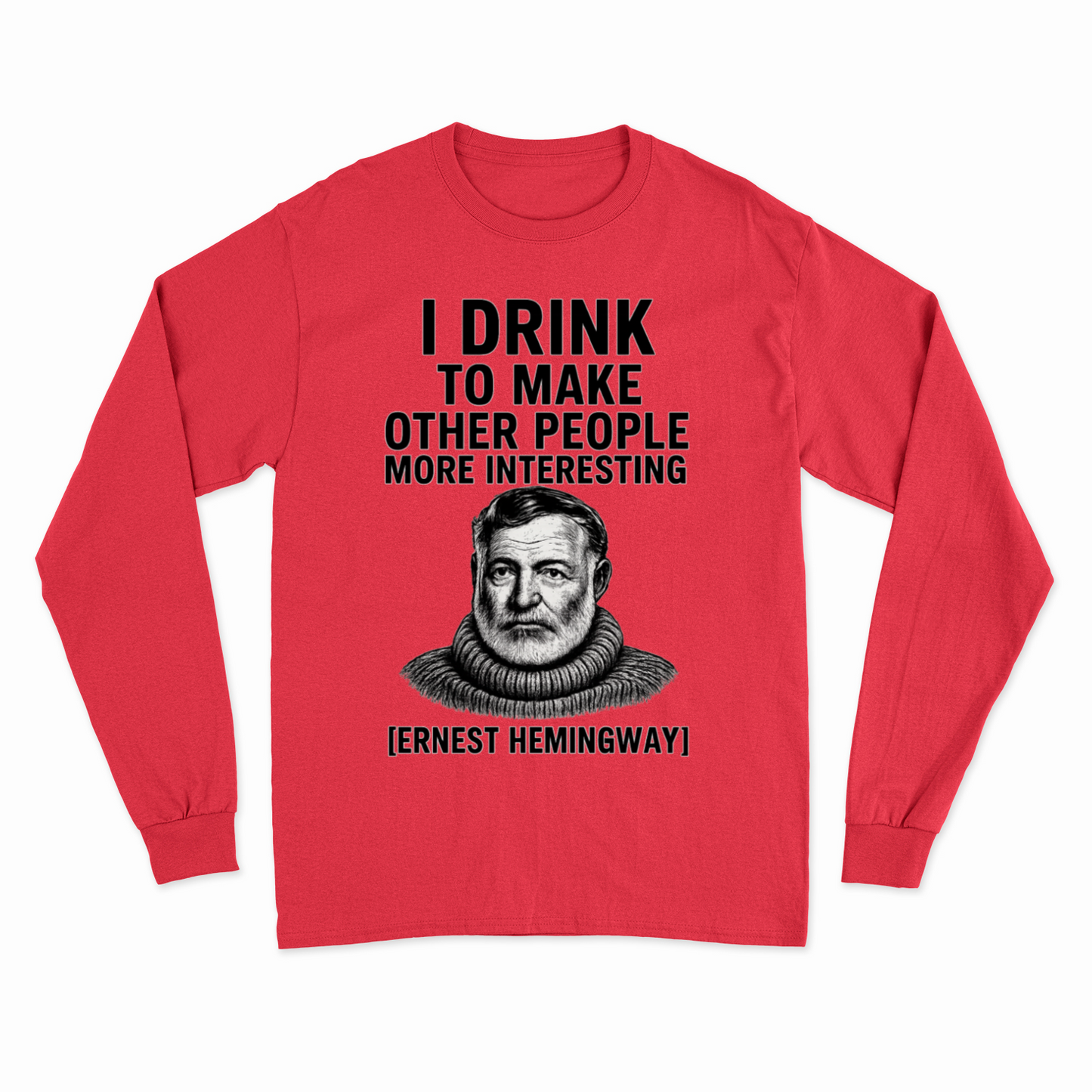 Hemingway Sweatshirt-True Insights