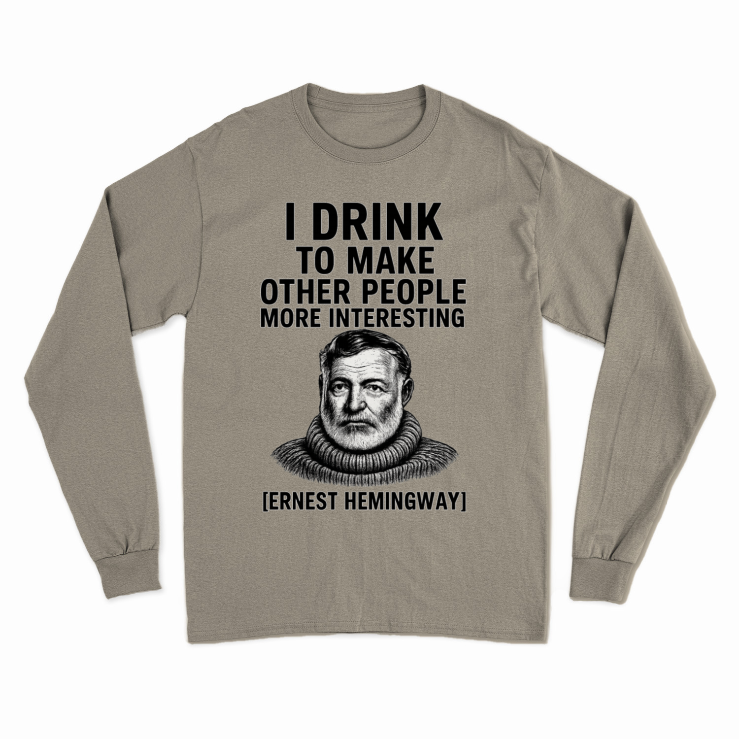 Hemingway Sweatshirt-True Insights