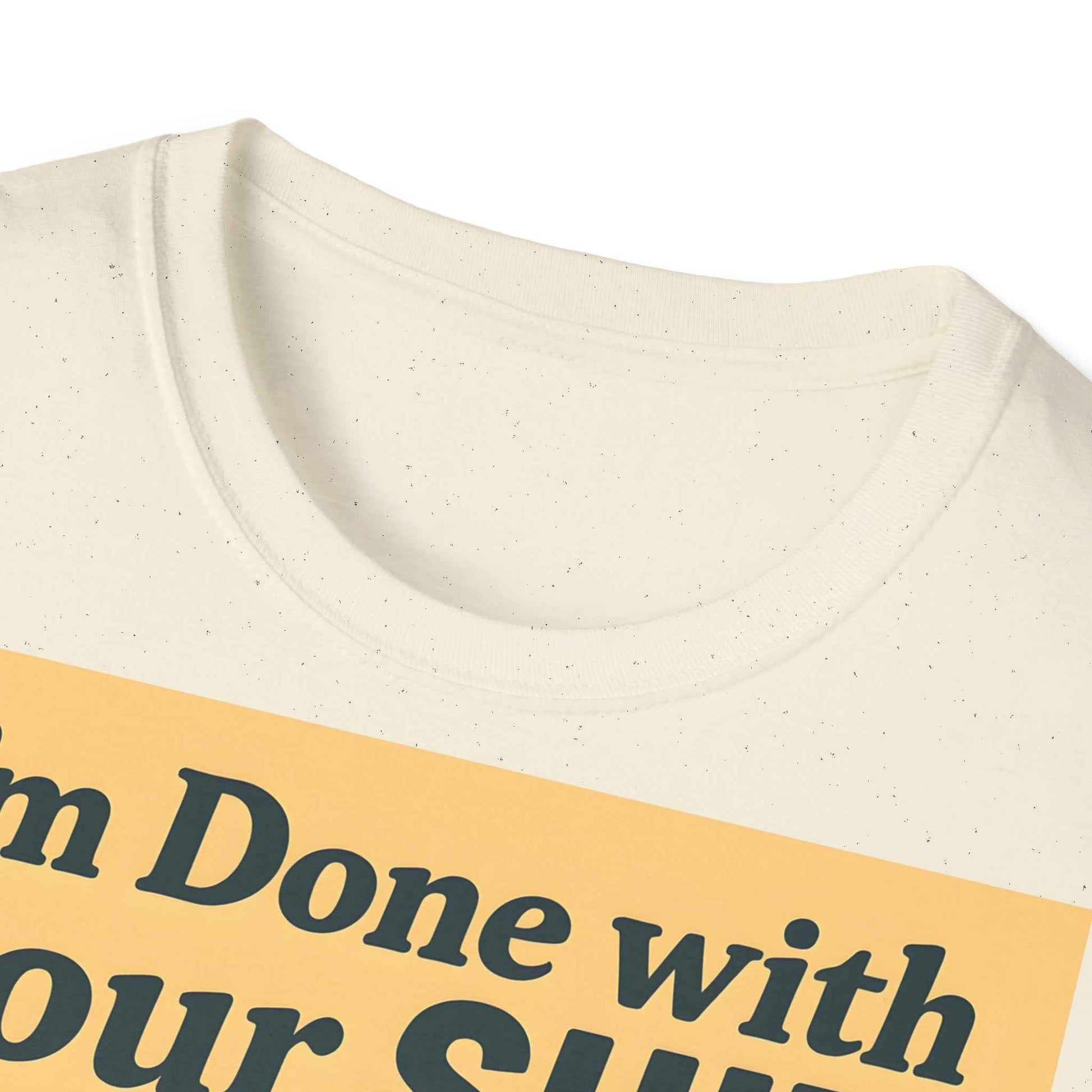 I'm Done with Your Shit! Retro Runaway Kid T-Shirt – Lustiges T-Shirt für rebellische Kinder
