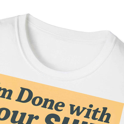 I'm Done with Your Shit! Retro Runaway Kid T-Shirt – Lustiges T-Shirt für rebellische Kinder